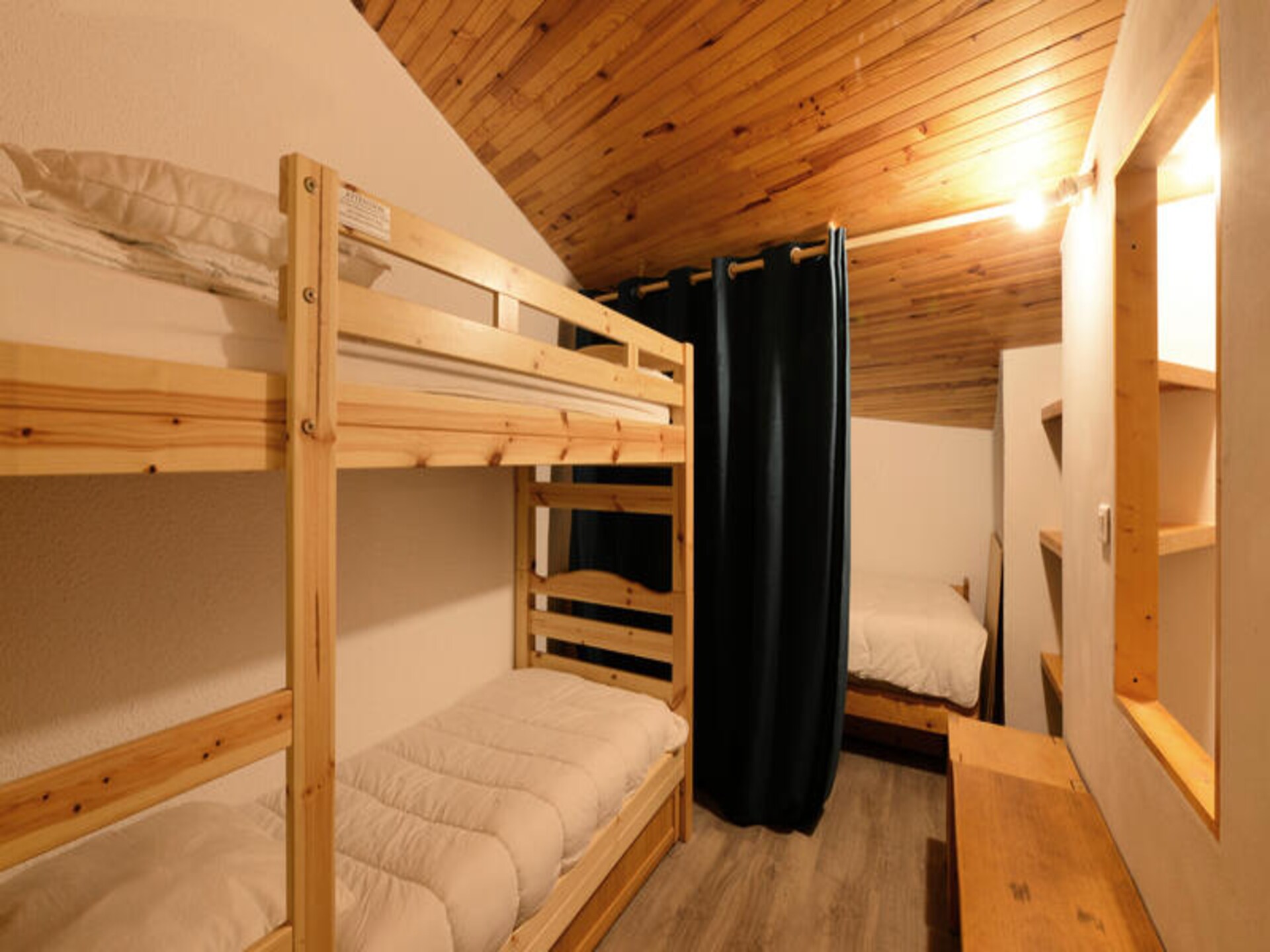 Duplexappartement voor 9 personen in Montchavin met uitzicht op Mont Blanc - foto 9