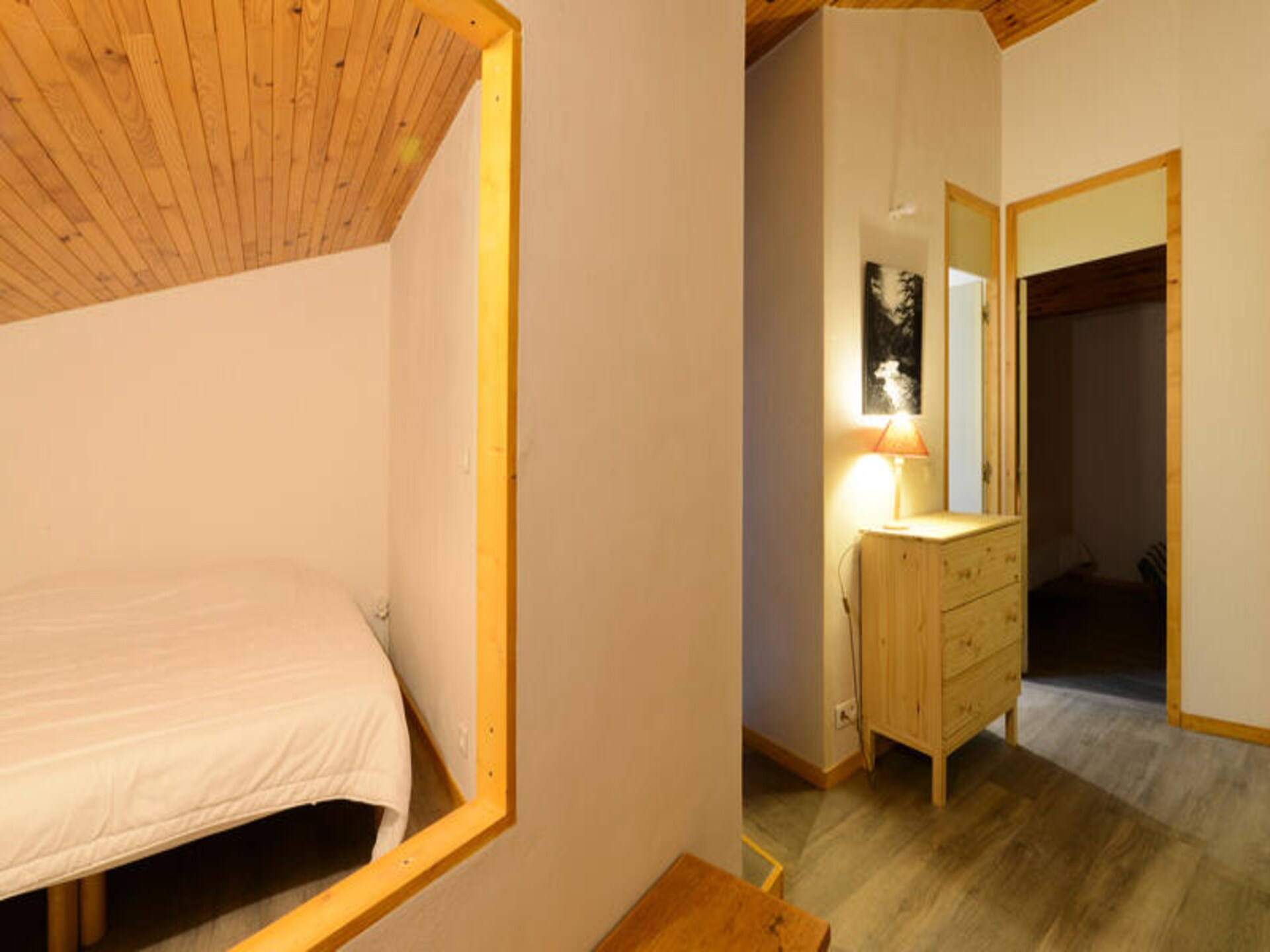 Duplexappartement voor 9 personen in Montchavin met uitzicht op Mont Blanc - foto 11