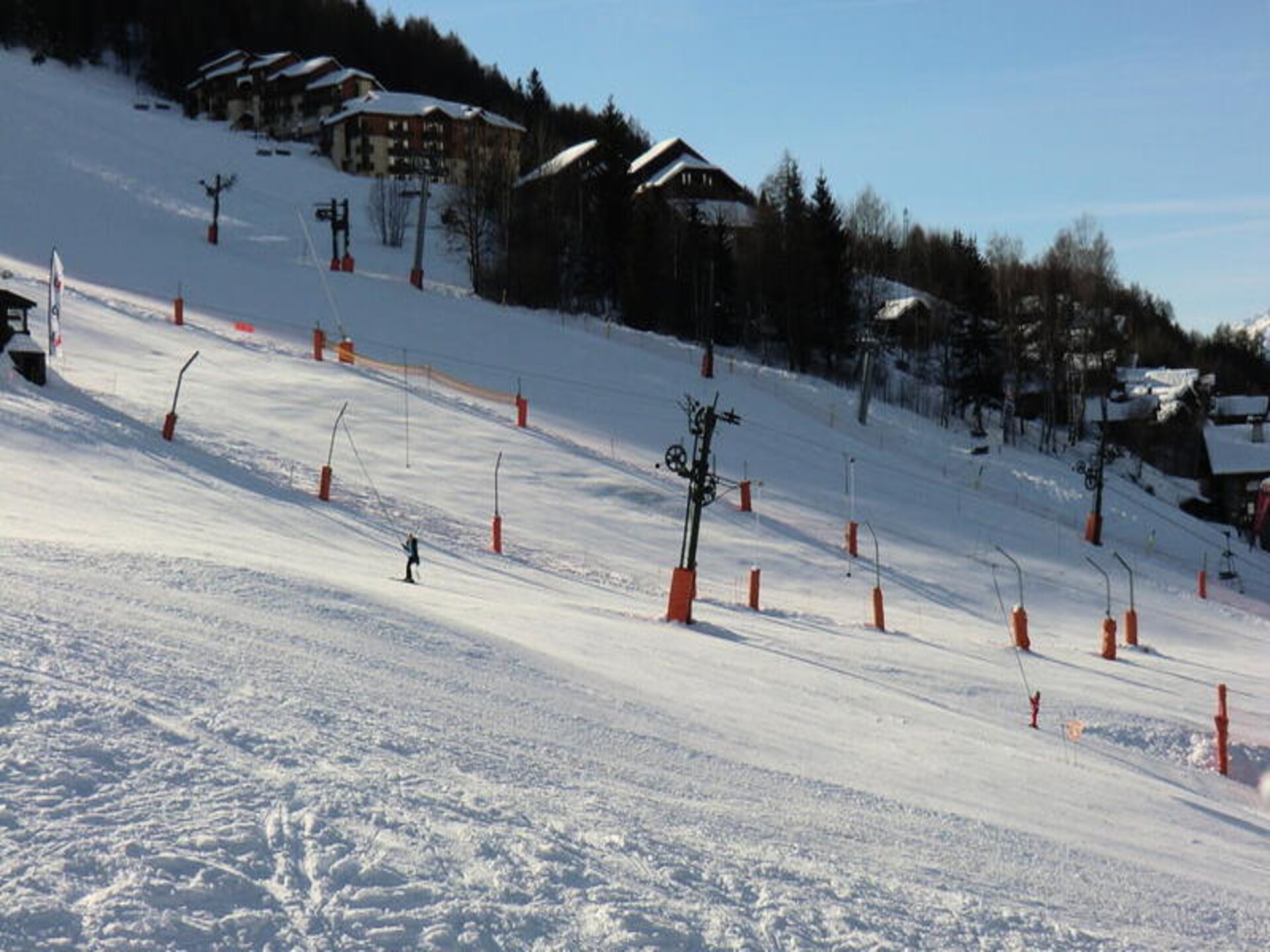 Studio op de piste in Les Arcs met balkon en uitzicht - foto 19