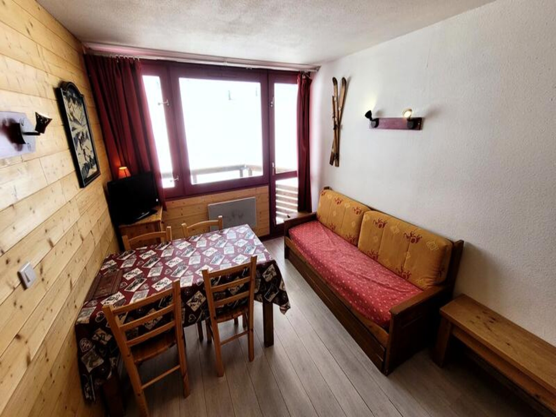 Knusse studio in Aime 2000 met ski-in/ski-out en zuidbalkon - foto 12
