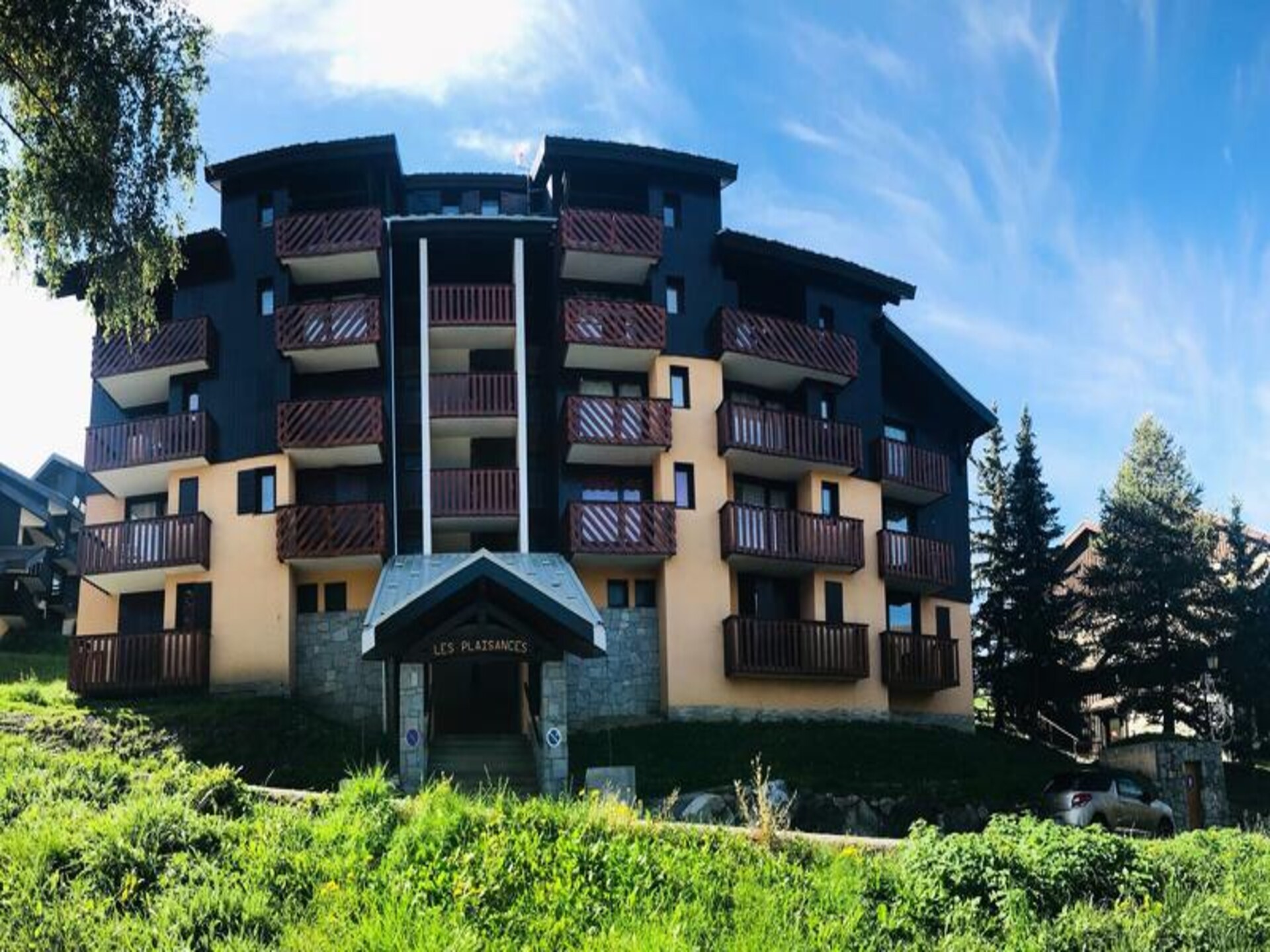 Studio aan de piste in Aime La Plagne met uitzicht op de Mont Blanc - foto 6
