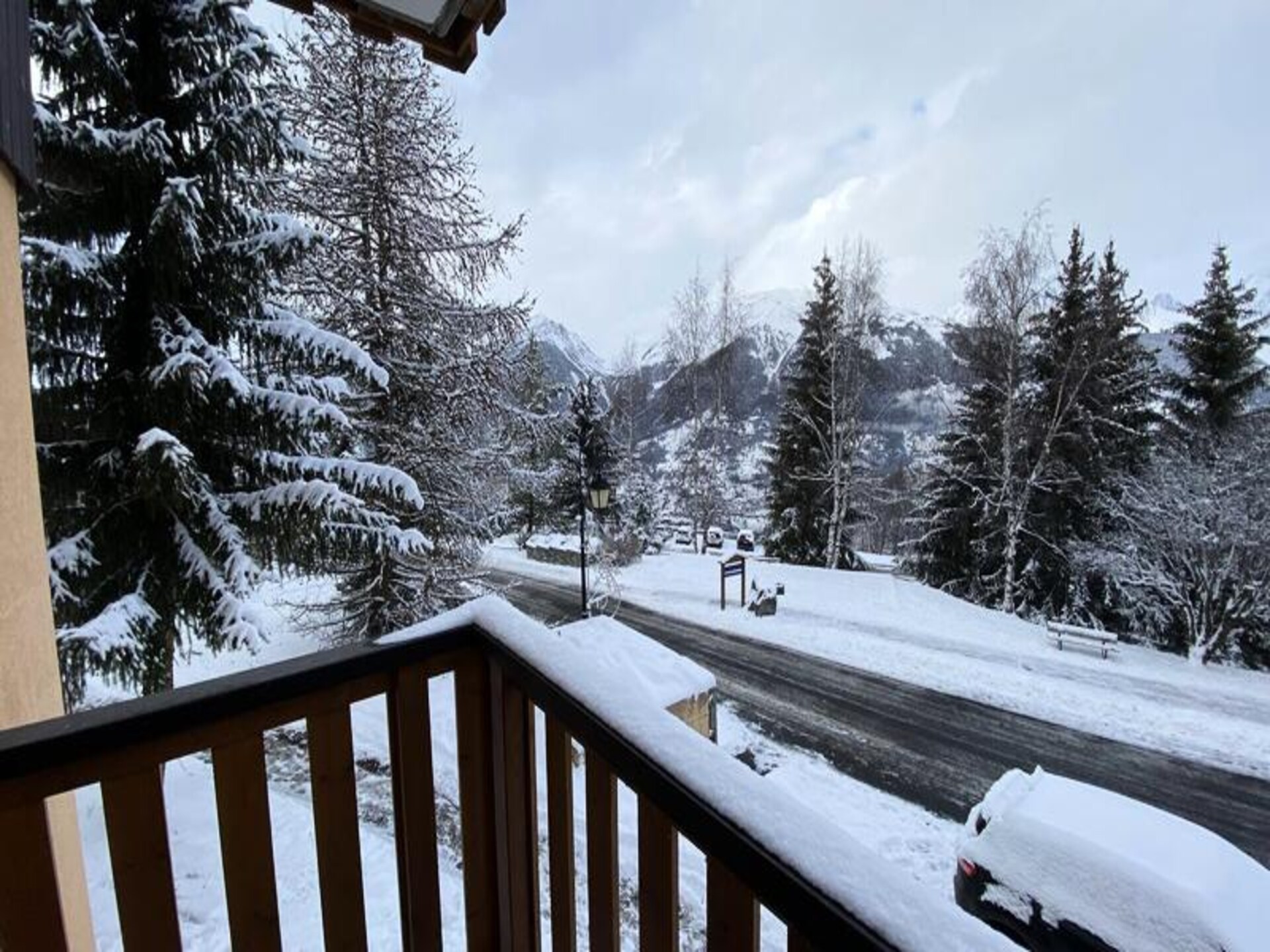 Studio aan de piste in Aime La Plagne met uitzicht op de Mont Blanc - foto 17