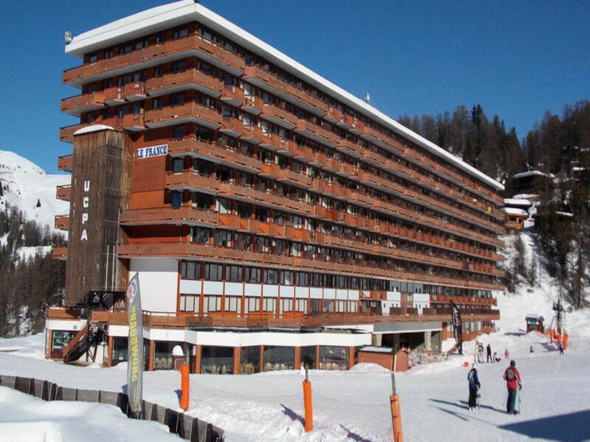 Studio op 8e verdieping met Mont Blanc uitzicht, direct aan de piste in Plagne Centre - foto 2
