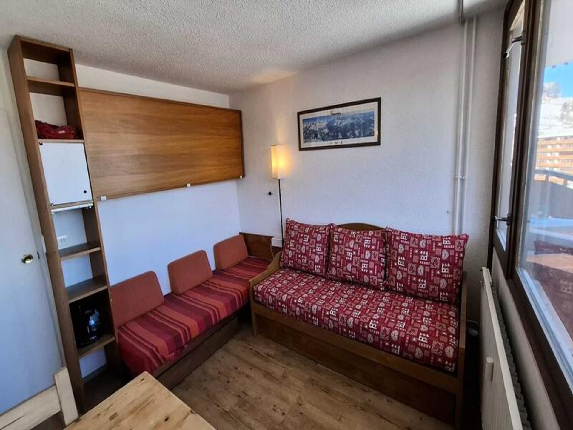 Studio op 8e verdieping met Mont Blanc uitzicht, direct aan de piste in Plagne Centre - foto 5