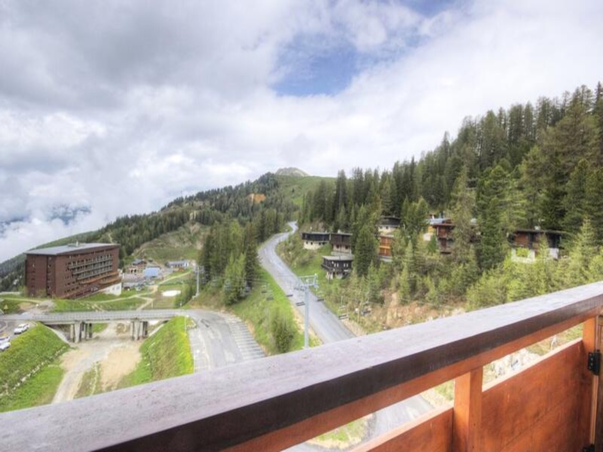Studio op 8e verdieping met Mont Blanc uitzicht, direct aan de piste in Plagne Centre - foto 11
