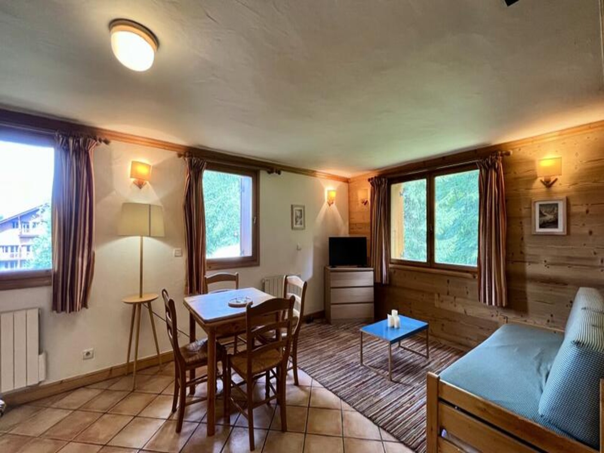 Appartement Le France: knus bergverblijf op 200m van de Morel-lift - foto 1