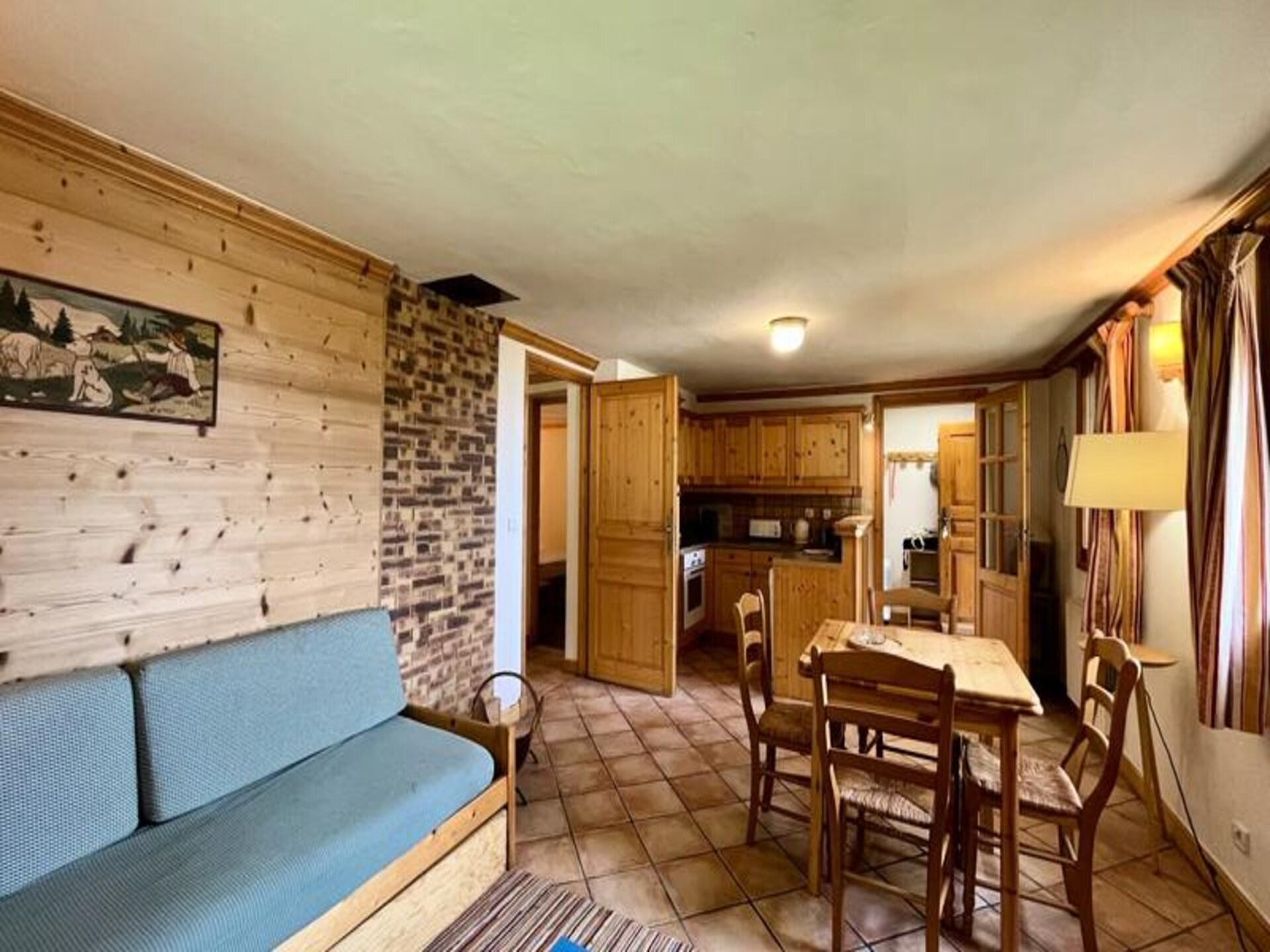 Appartement Le France: knus bergverblijf op 200m van de Morel-lift - foto 2
