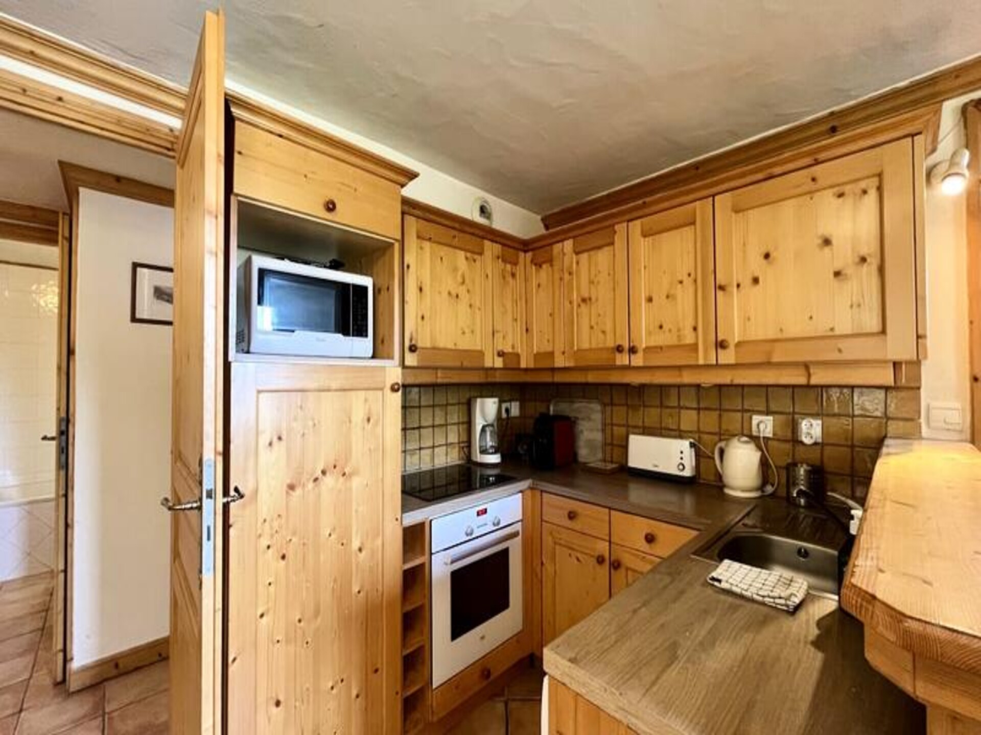 Appartement Le France: knus bergverblijf op 200m van de Morel-lift - foto 6