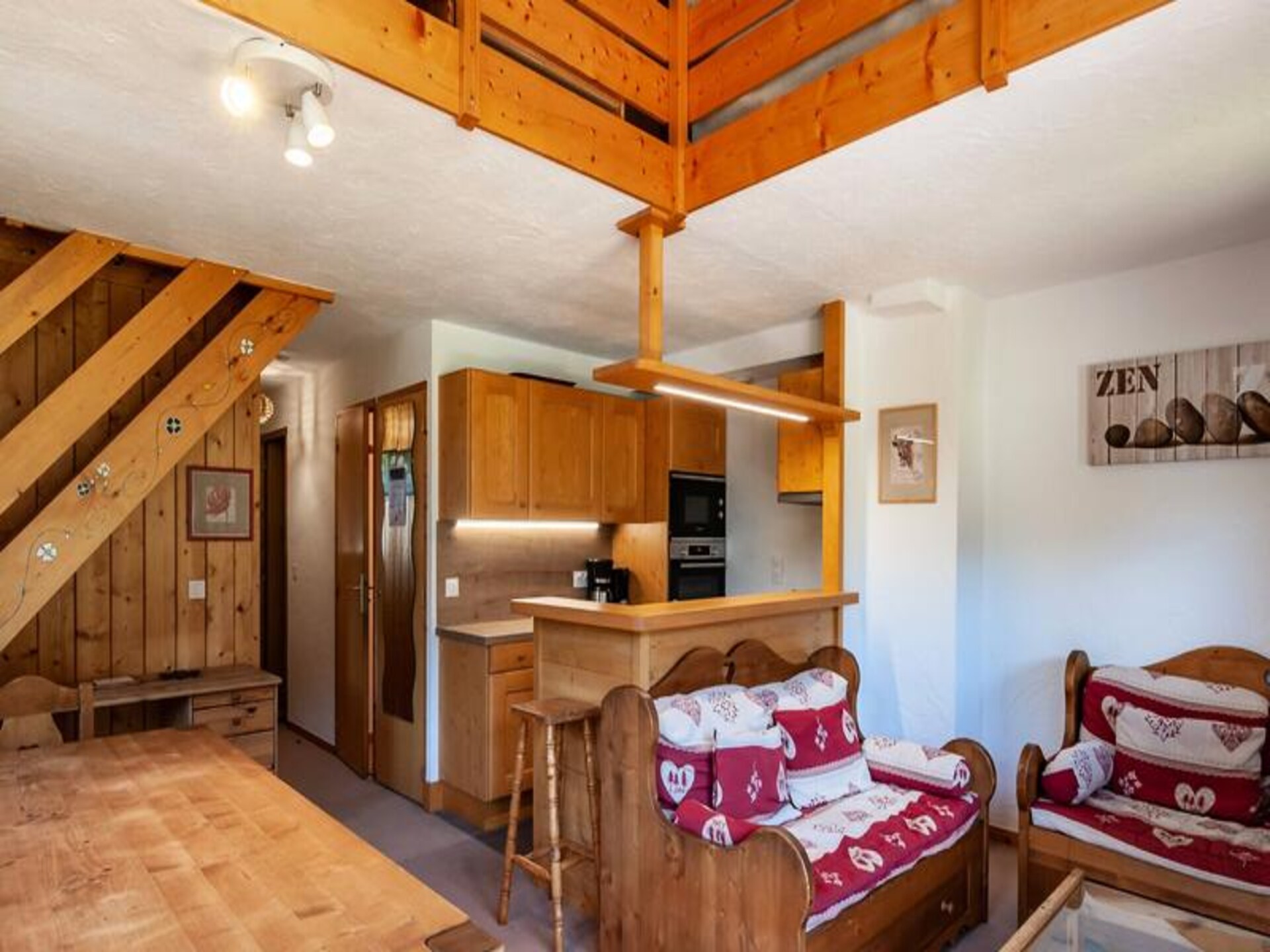 Rustiek appartement aan het Tuedameer, vlakbij de pistes van Méribel Mottaret - foto 3