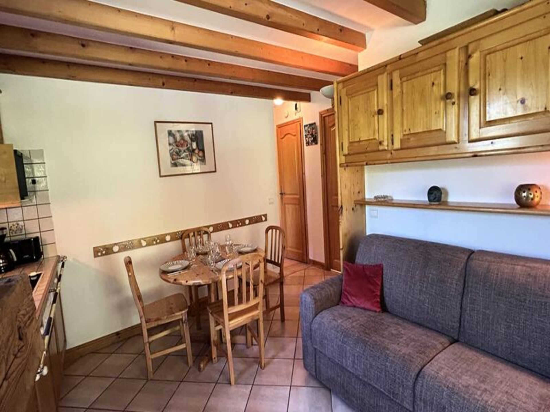 Knus appartement op loopafstand van de piste in Méribel Mottaret - foto 3