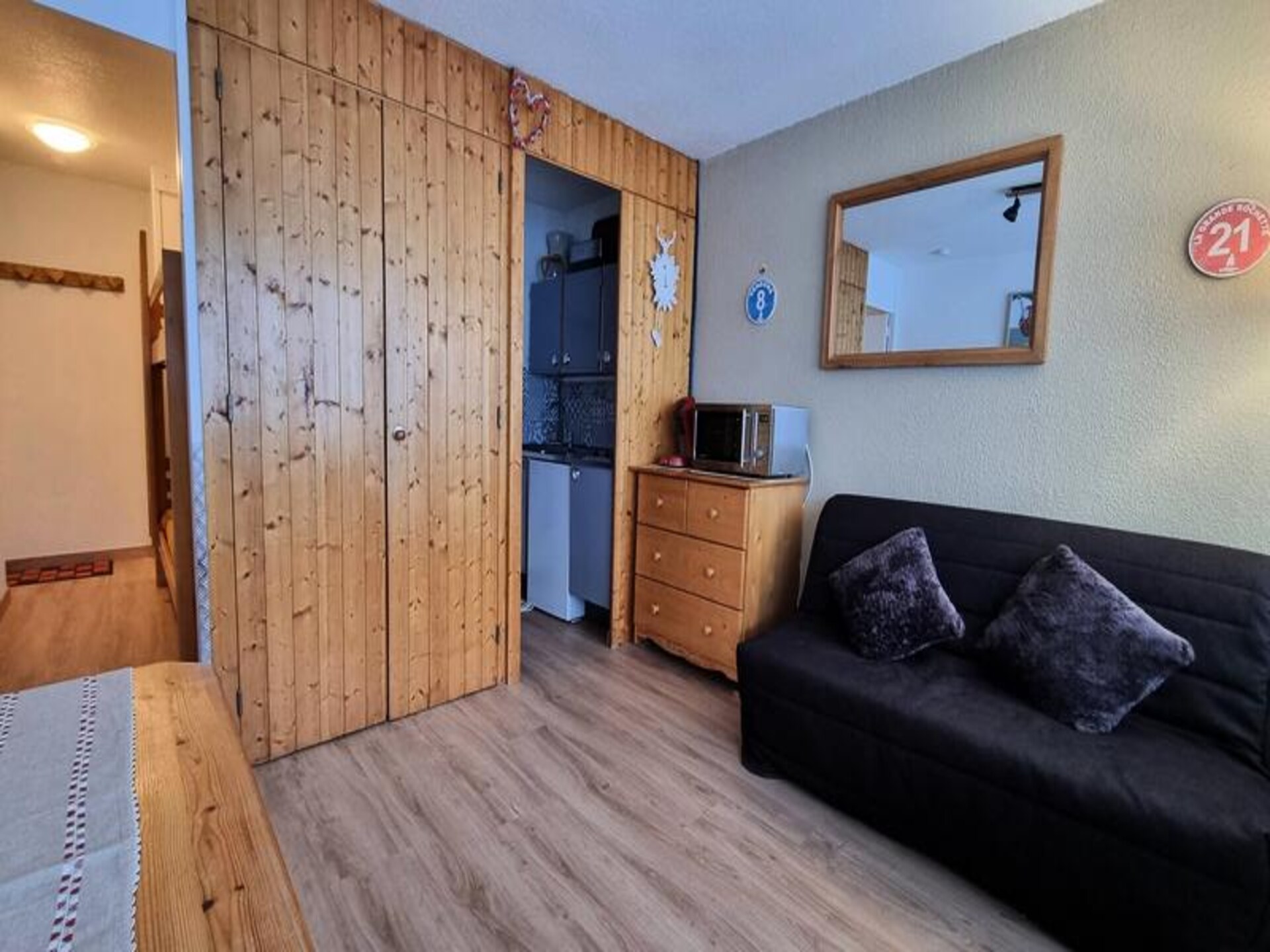 Knus appartement op de begane grond, 100m van de piste in Plagne Centre - foto 2