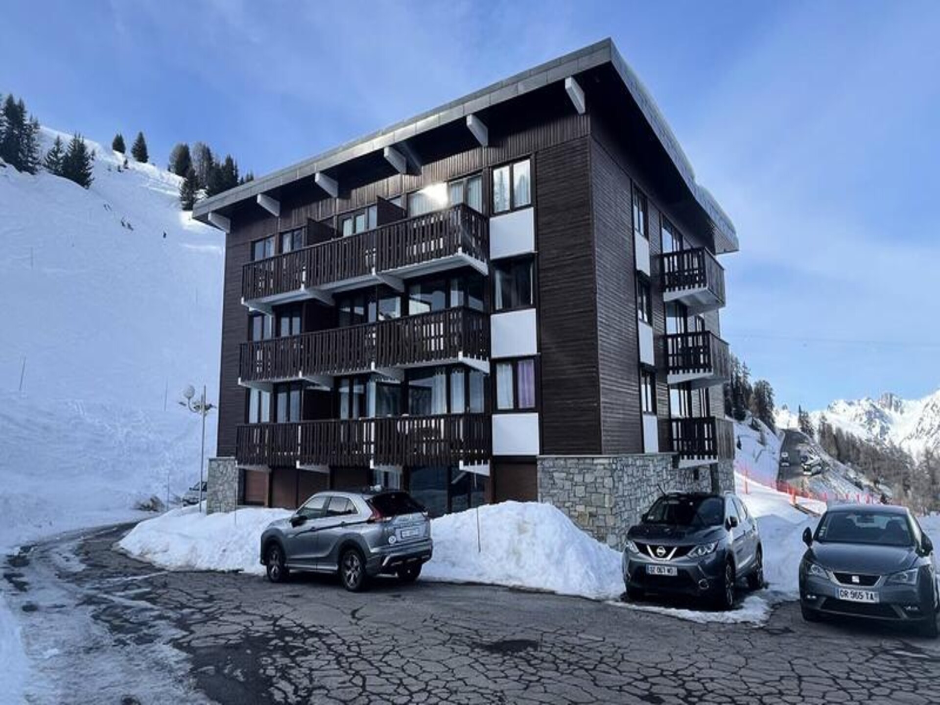 Knus appartement op de begane grond, 100m van de piste in Plagne Centre - foto 10