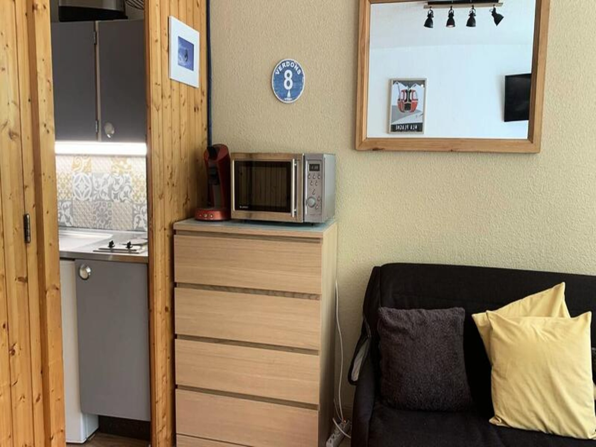 Knus appartement op de begane grond, 100m van de piste in Plagne Centre - foto 15
