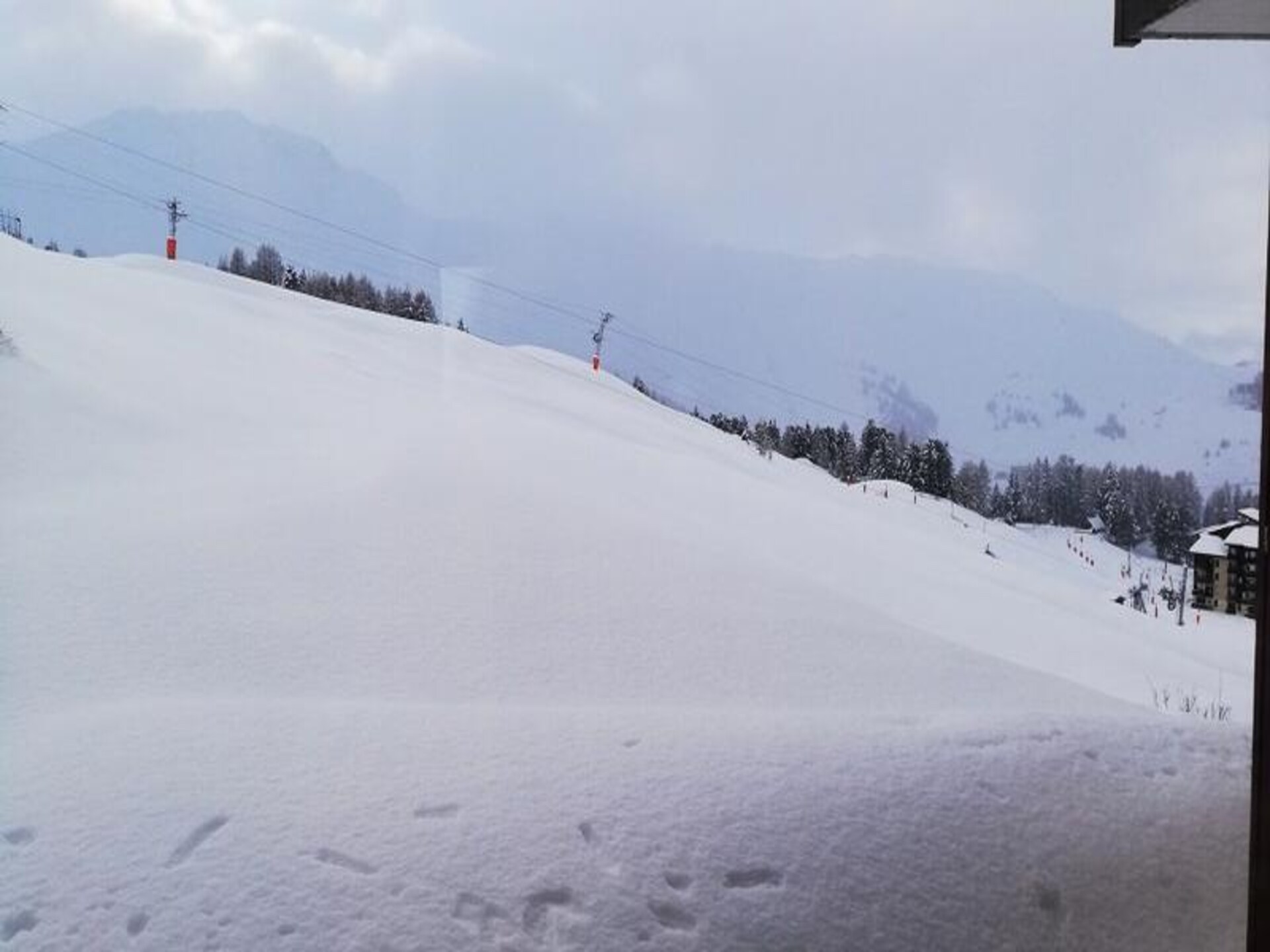 Appartement 6 pers. op de piste in La Plagne - Résidence Les Gentianes - foto 7