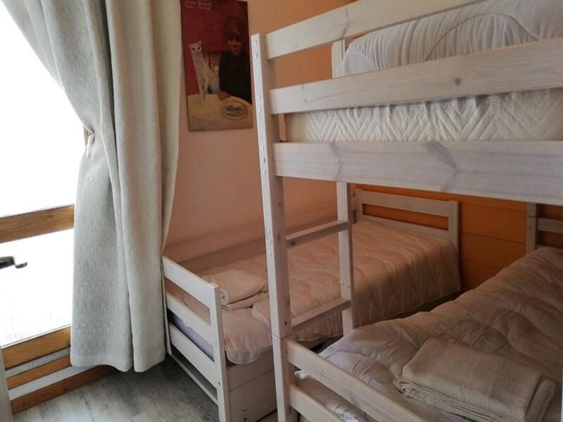 Appartement 6 pers. op de piste in La Plagne - Résidence Les Gentianes - foto 11