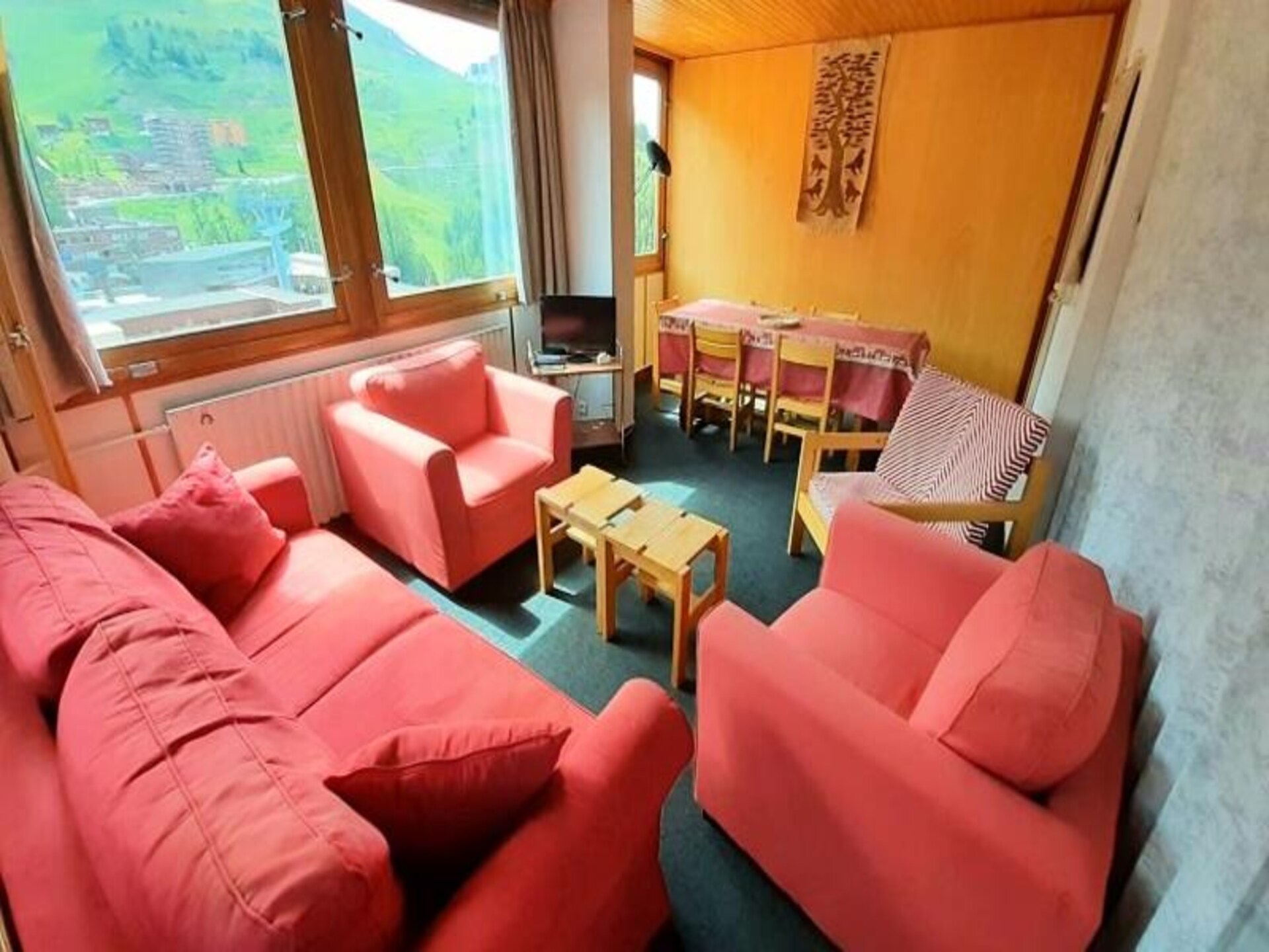 Appartement 6p met balkon op 50m van de piste in Plagne Centre - foto 1