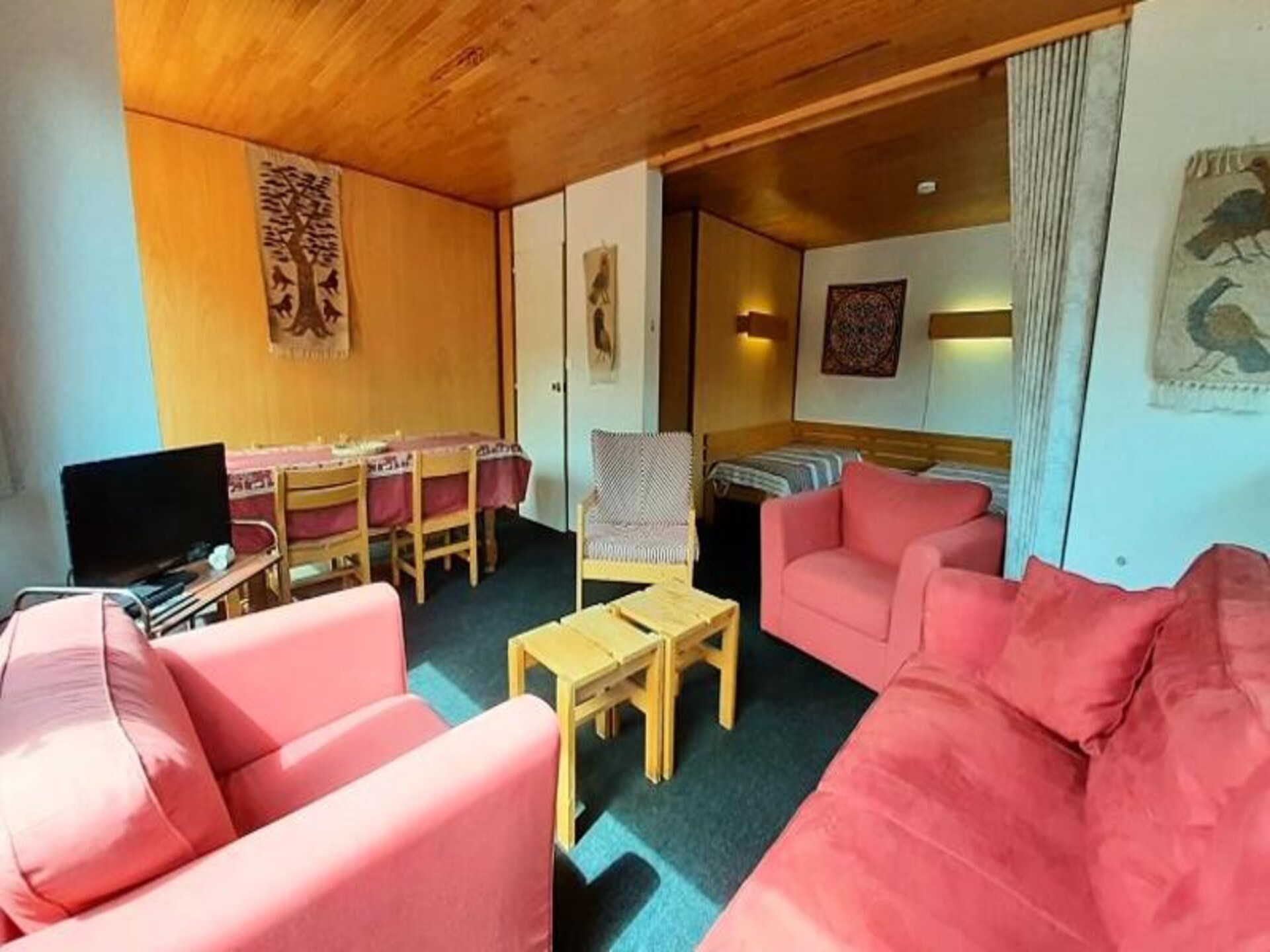 Appartement 6p met balkon op 50m van de piste in Plagne Centre - foto 2