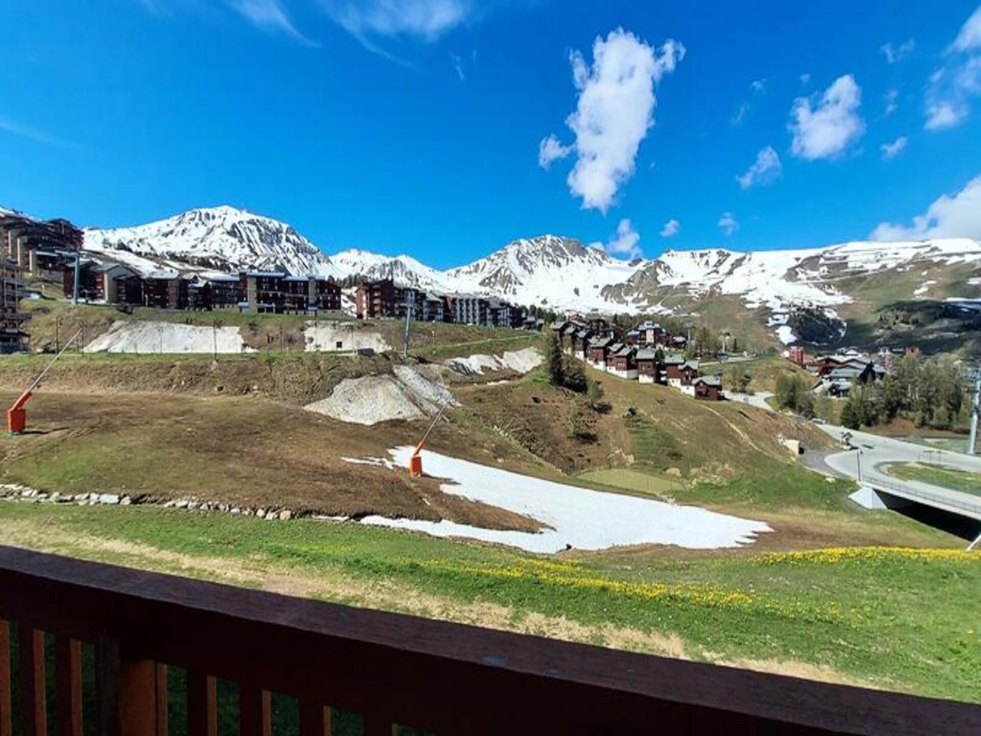 Ski-in/ski-out appartement La Plagne met zuidelijk balkon en piste-uitzicht - foto 17