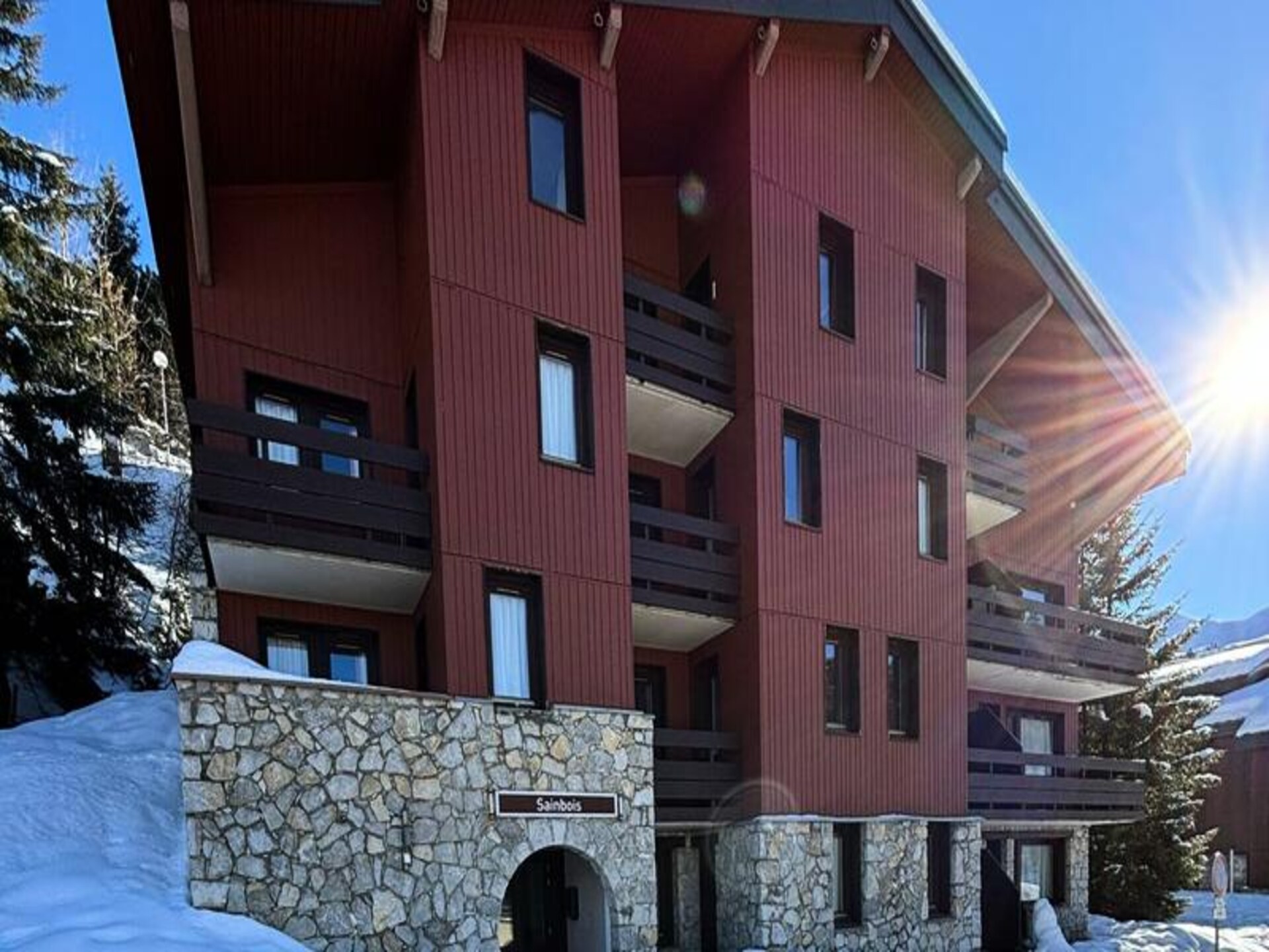 Duplexappartement met zuidbalkon en panoramisch uitzicht in Plagne 1800 - foto 29