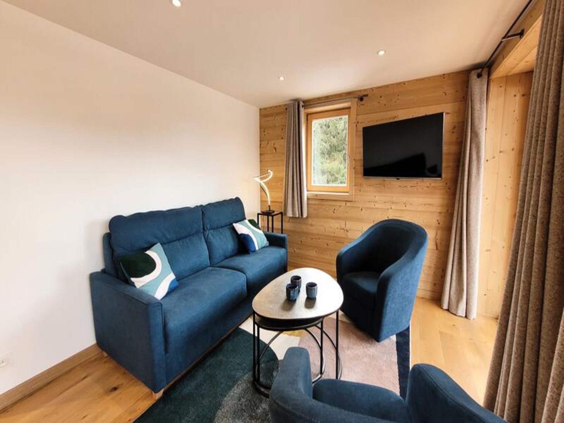 Nieuw appartement in Les Gets, 500m van de piste met zonnig terras - foto 4