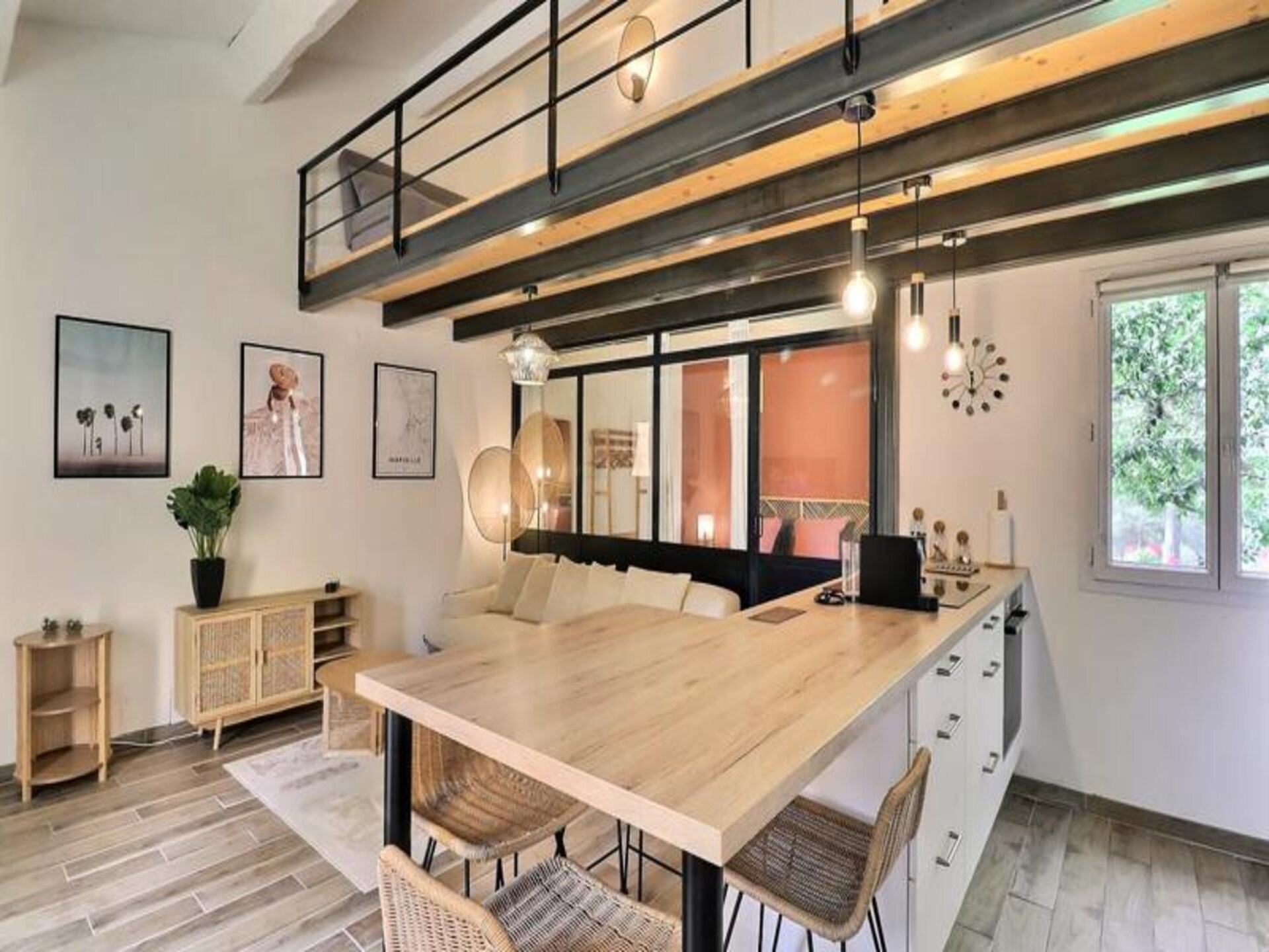 Le Loft-4 étoiles-Spa: Romantisch designloft met privé-spa in Ventabren - foto 8
