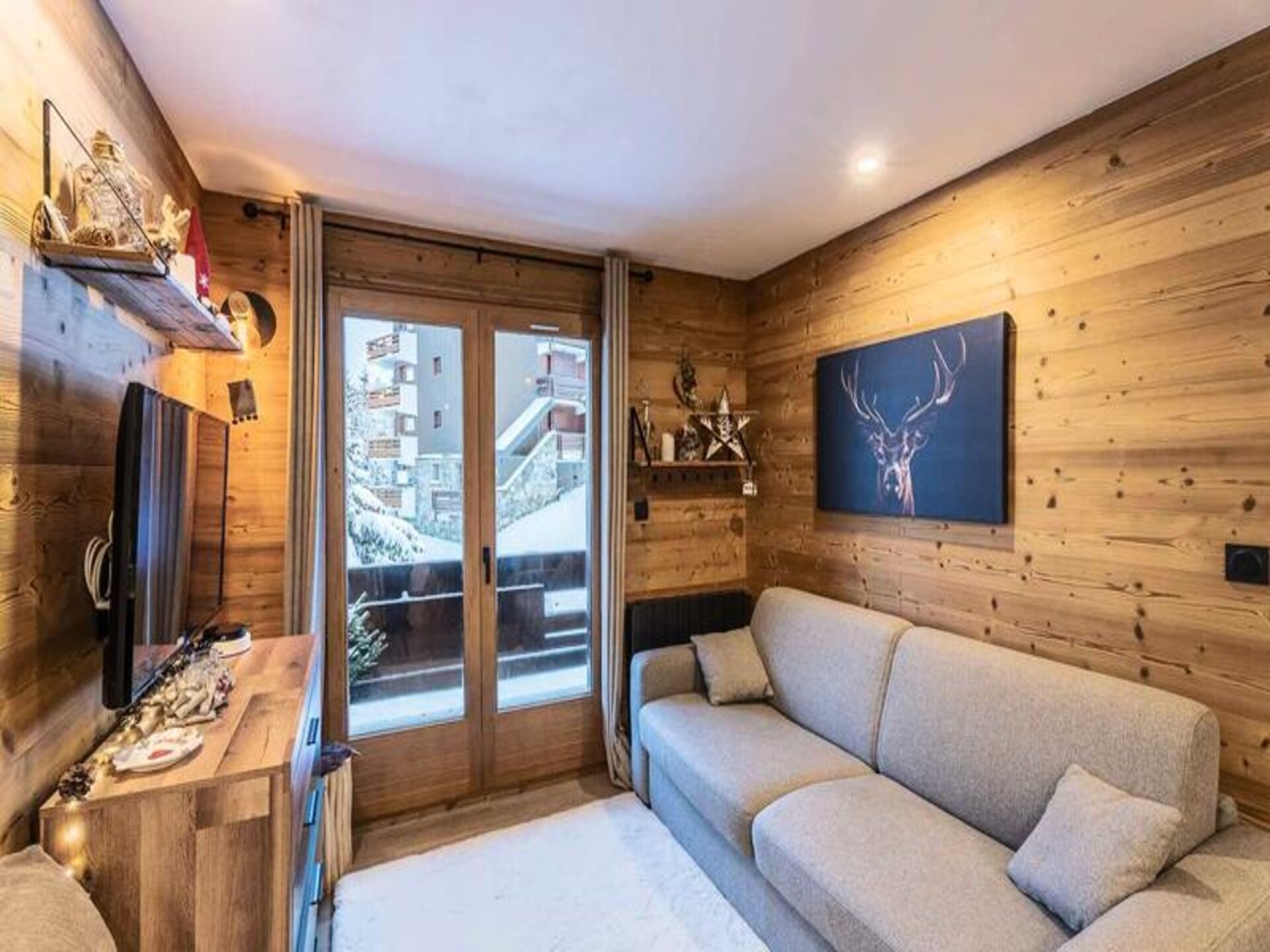 Résidence Erines: 3-kamerappartement met uitzicht op Mont Vallon in Méribel Mottaret - foto 6