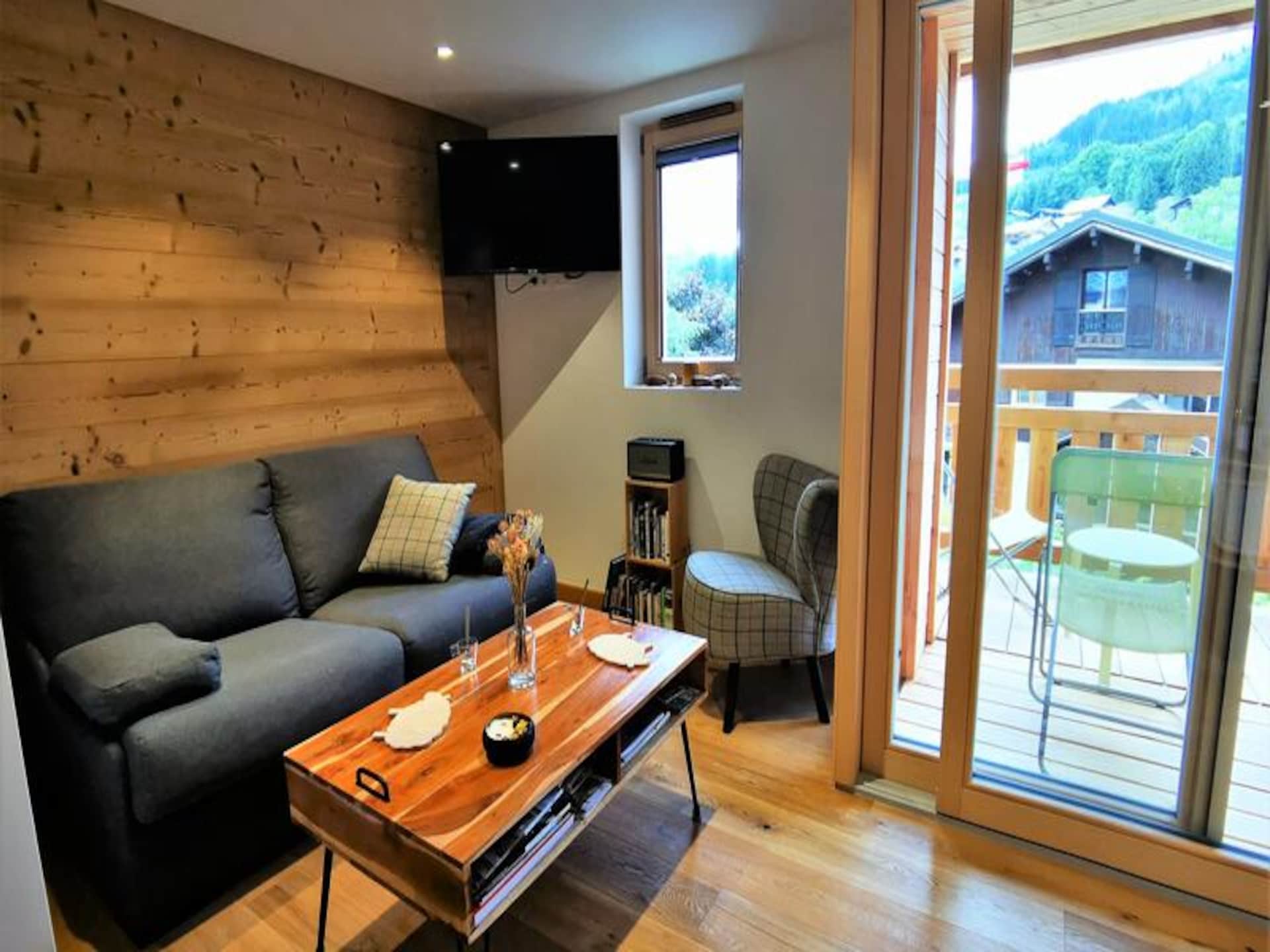 Modern appartement op 450m van de piste in Les Gets - foto 3