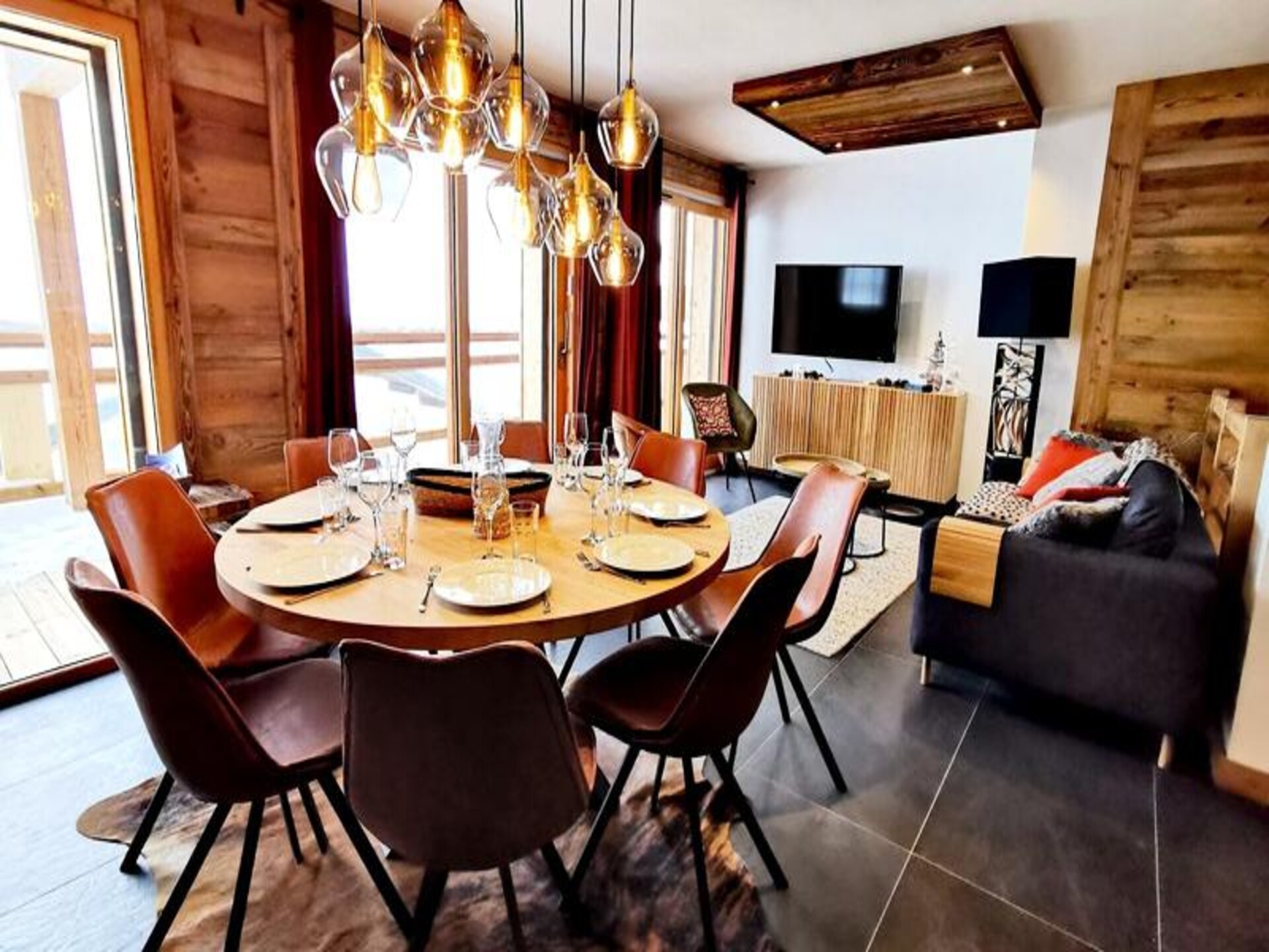 Panoramisch duplex appartement voor 8 personen in Les Gets - foto 3