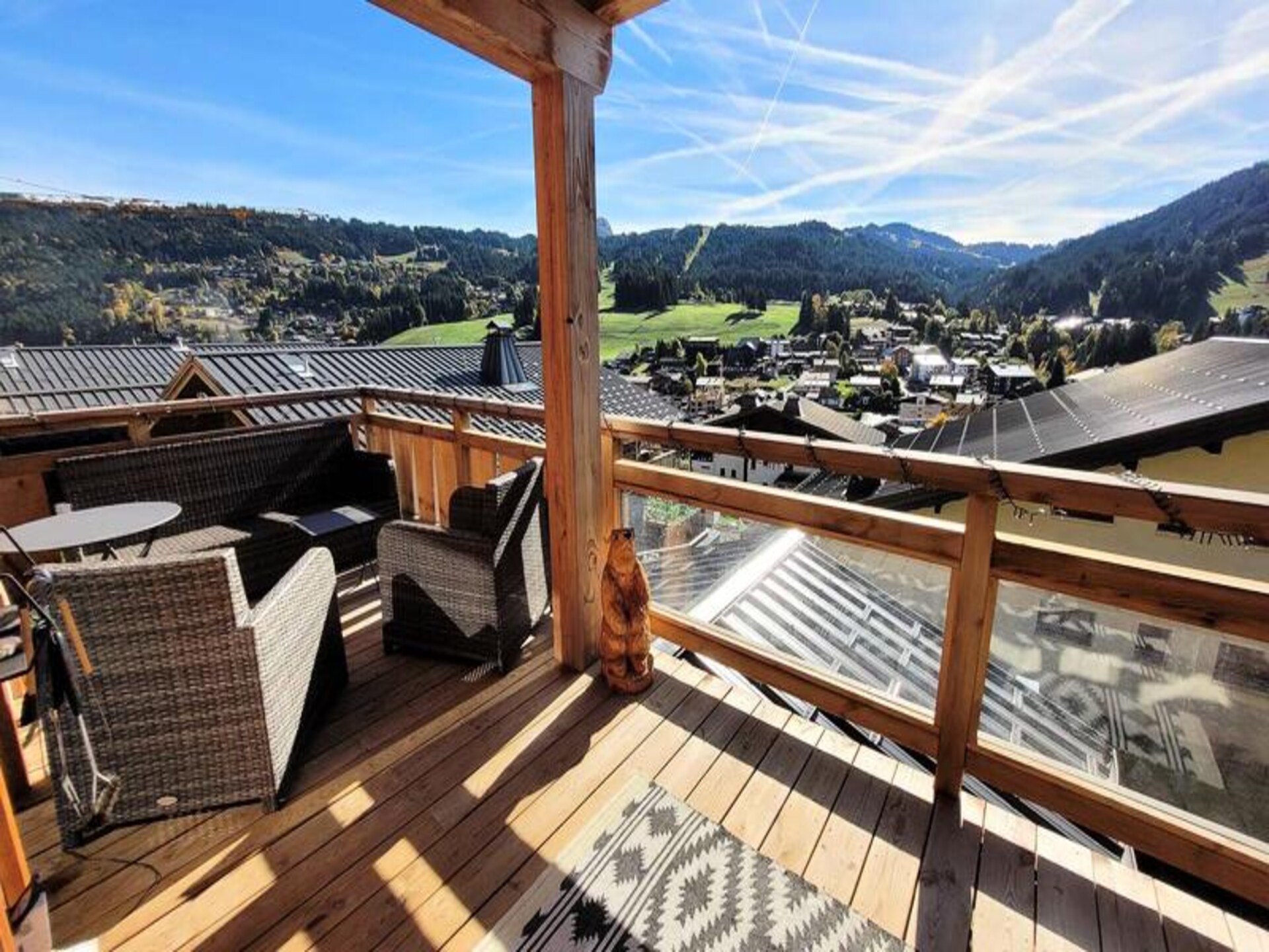 Panoramisch duplex appartement voor 8 personen in Les Gets - foto 4