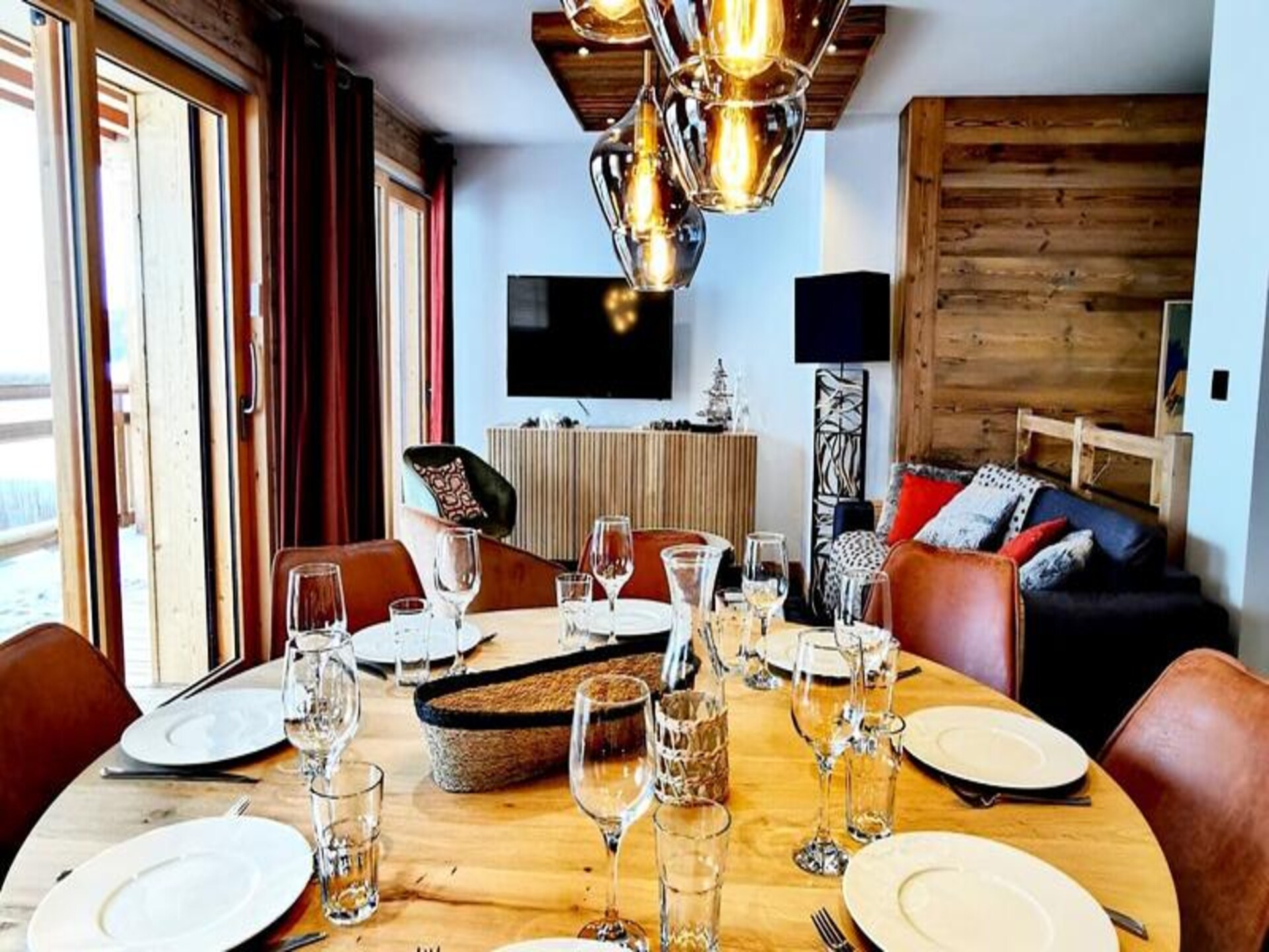 Panoramisch duplex appartement voor 8 personen in Les Gets - foto 6