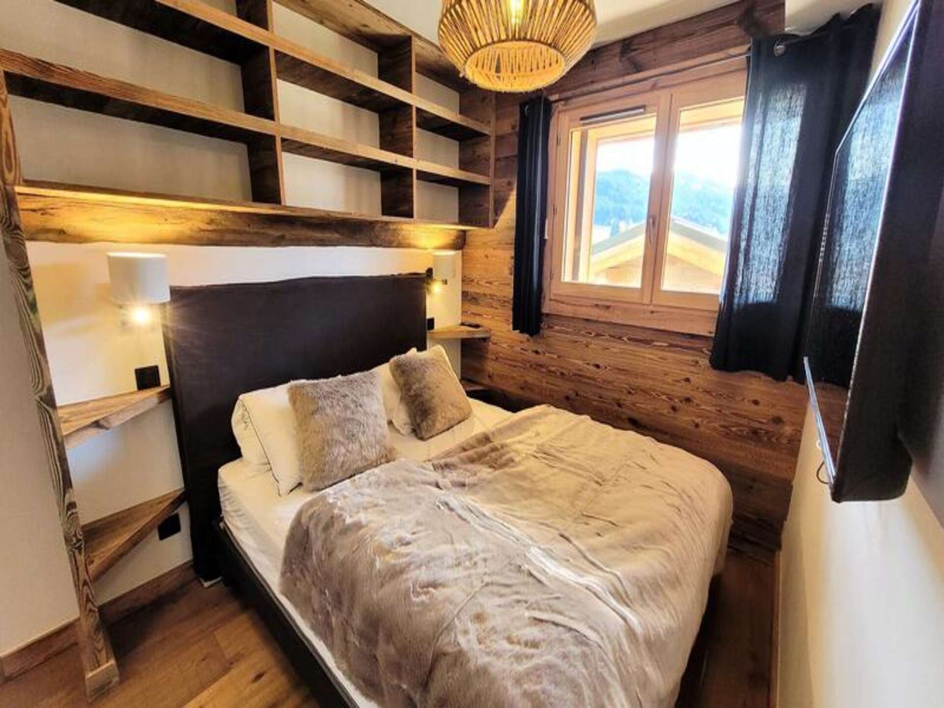 Panoramisch duplex appartement voor 8 personen in Les Gets - foto 10