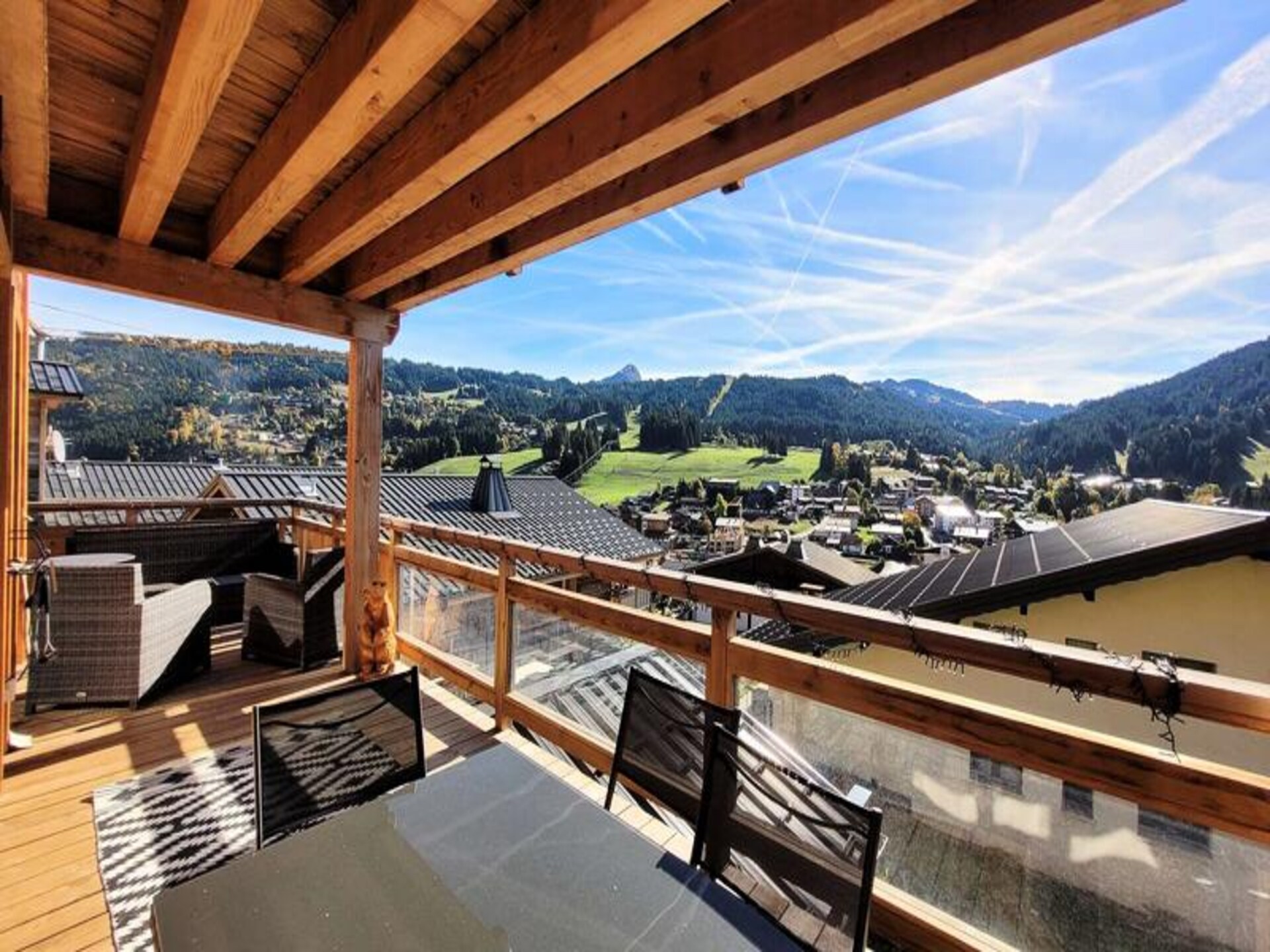 Panoramisch duplex appartement voor 8 personen in Les Gets - foto 17