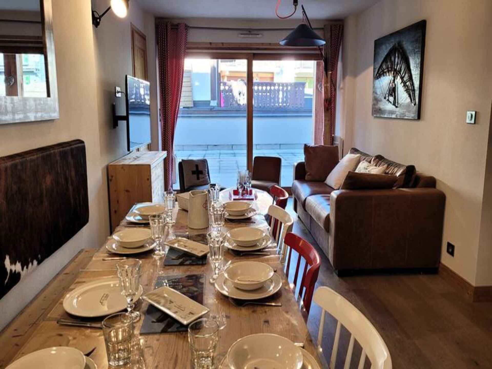 Ruim appartement 8p in Les Gets, direct bij piste & dorp - foto 12