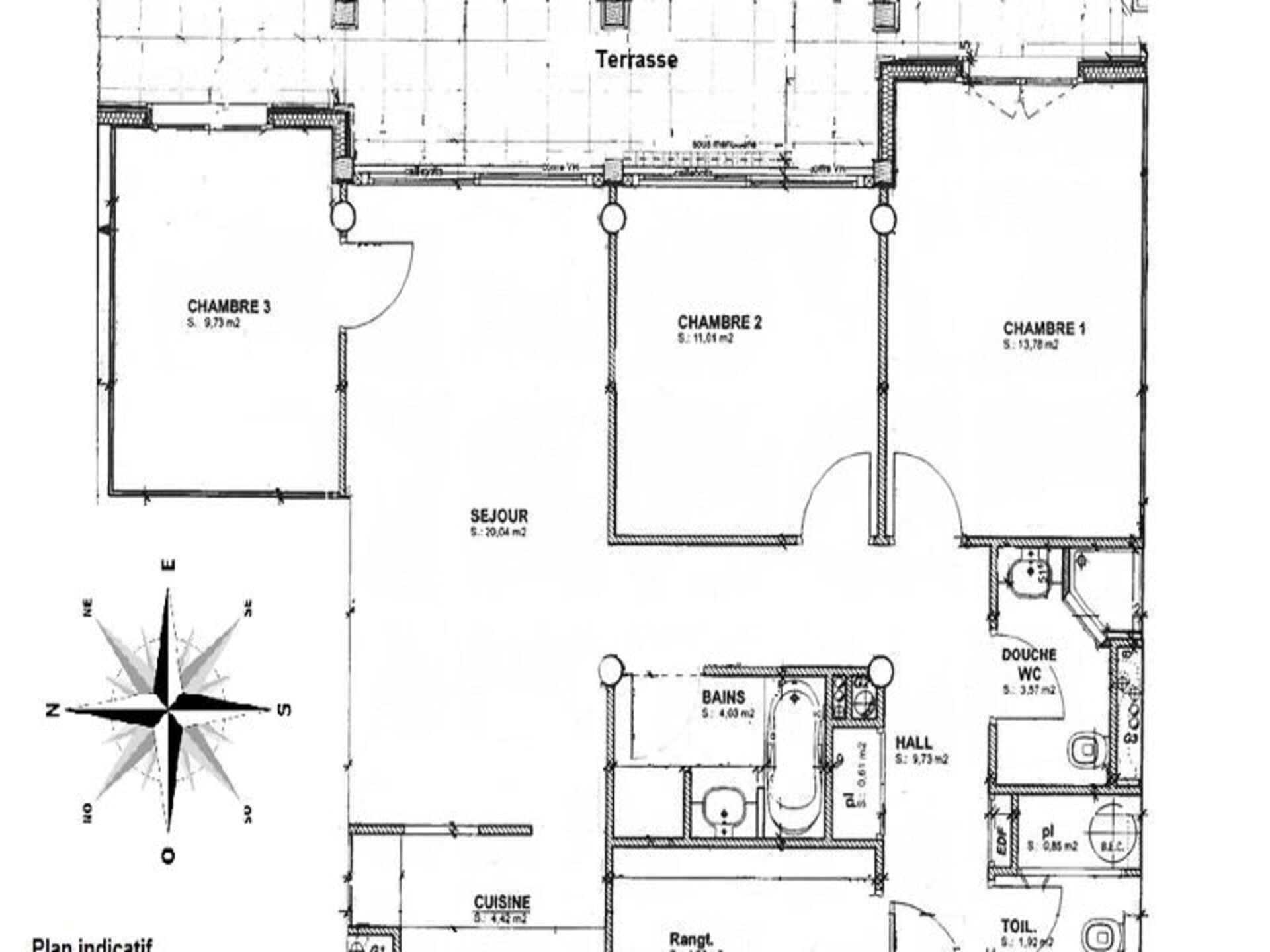 Ruim appartement 8p in Les Gets, direct bij piste & dorp - foto 16