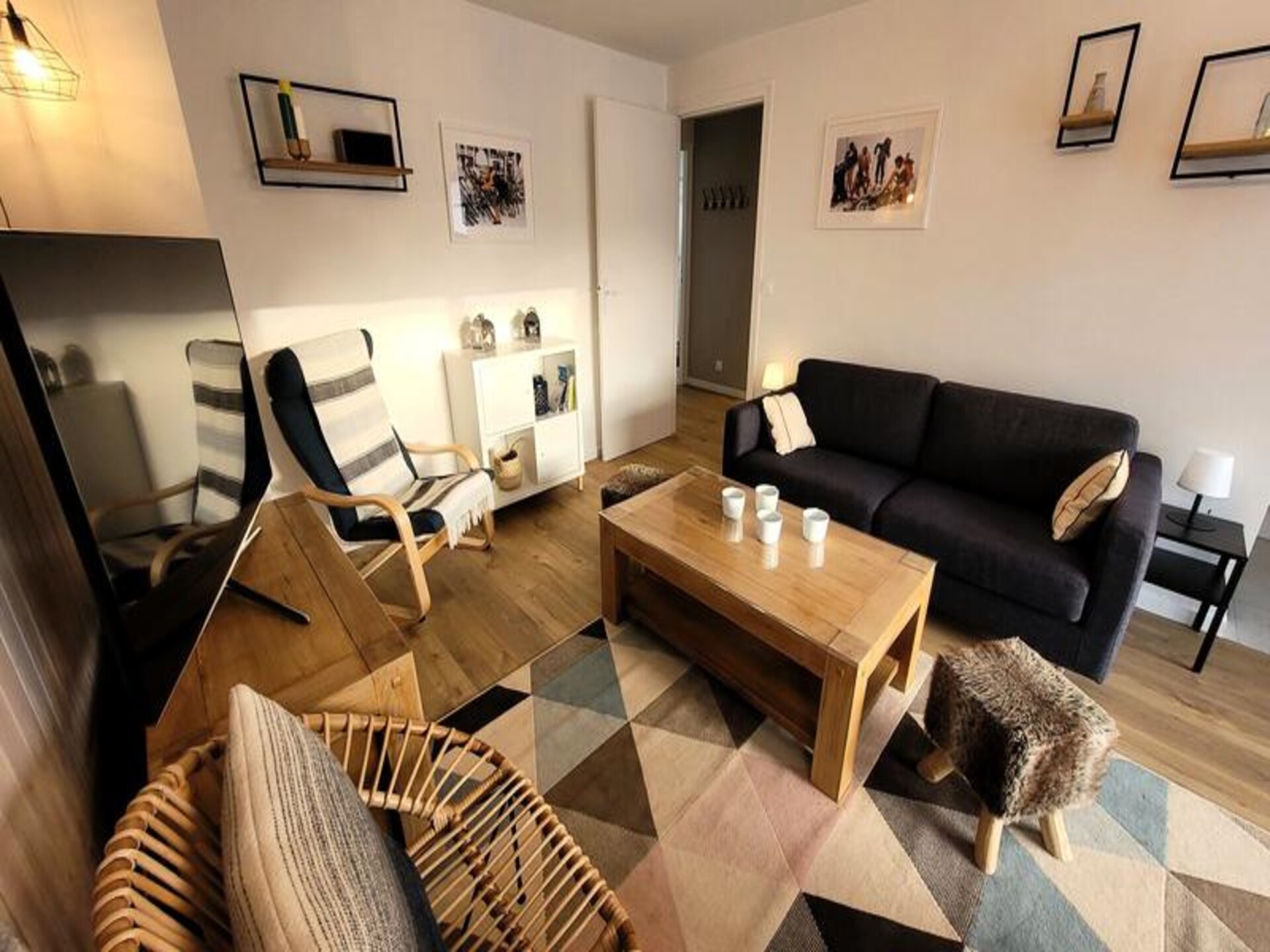Licht appartement op zuidwesten met balkon, vlakbij het centrum van Les Gets - foto 3