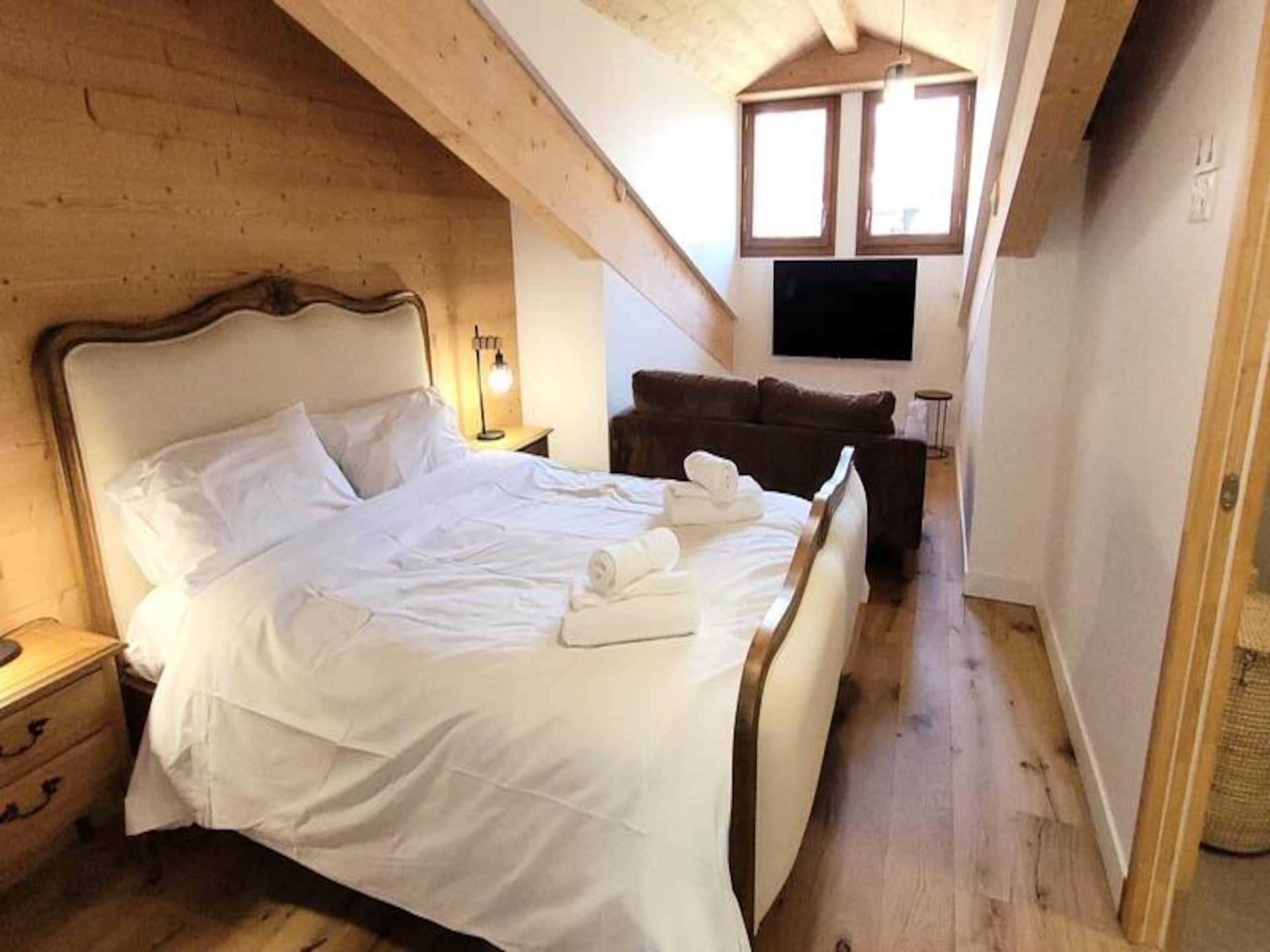 Nieuw modern alpenappartement voor 8, 280m van skipiste Les Gets - foto 11