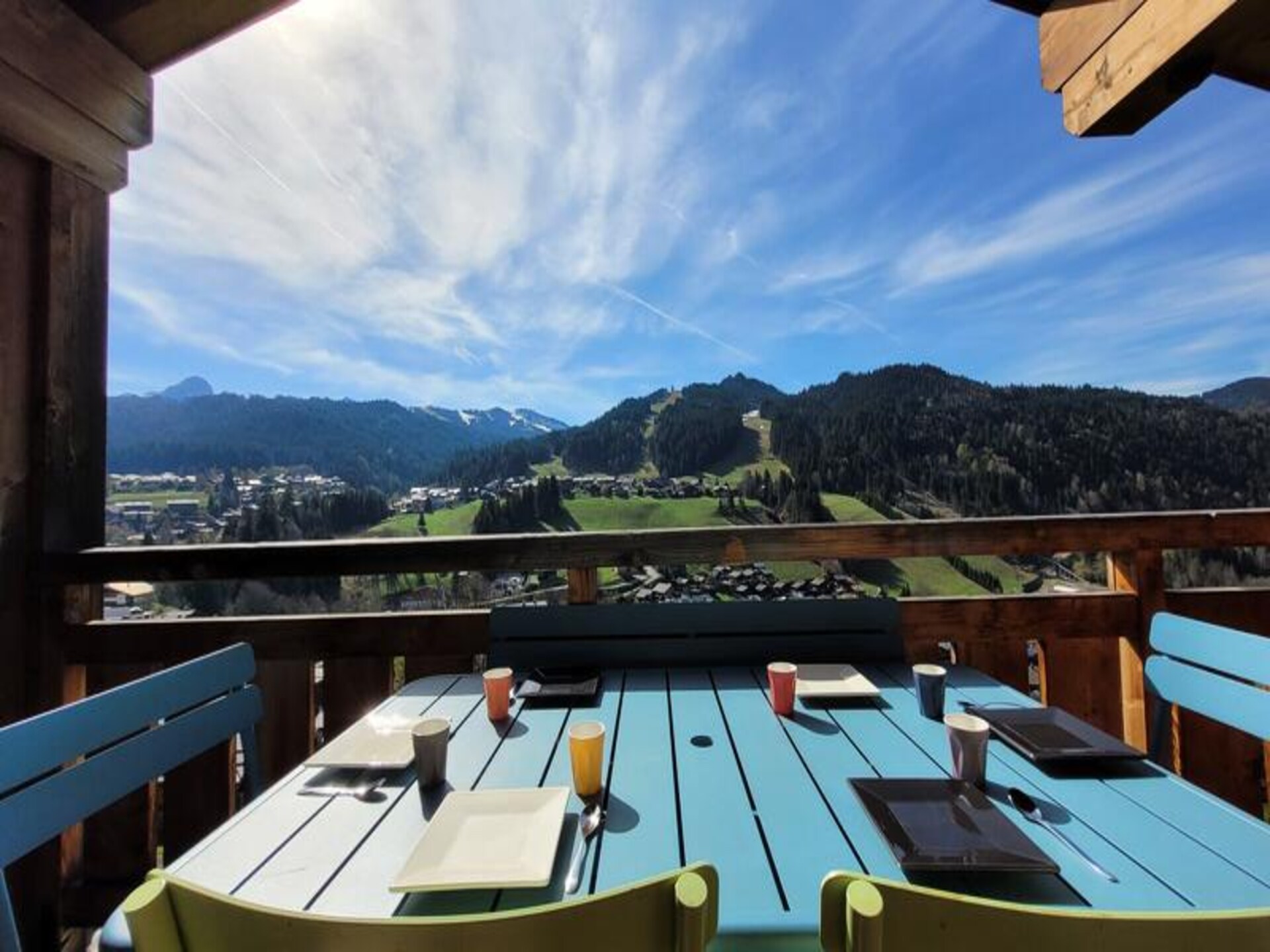 Chalet Chantemerle: Panoramisch appartement met 4 slaapkamers in Les Gets - foto 2