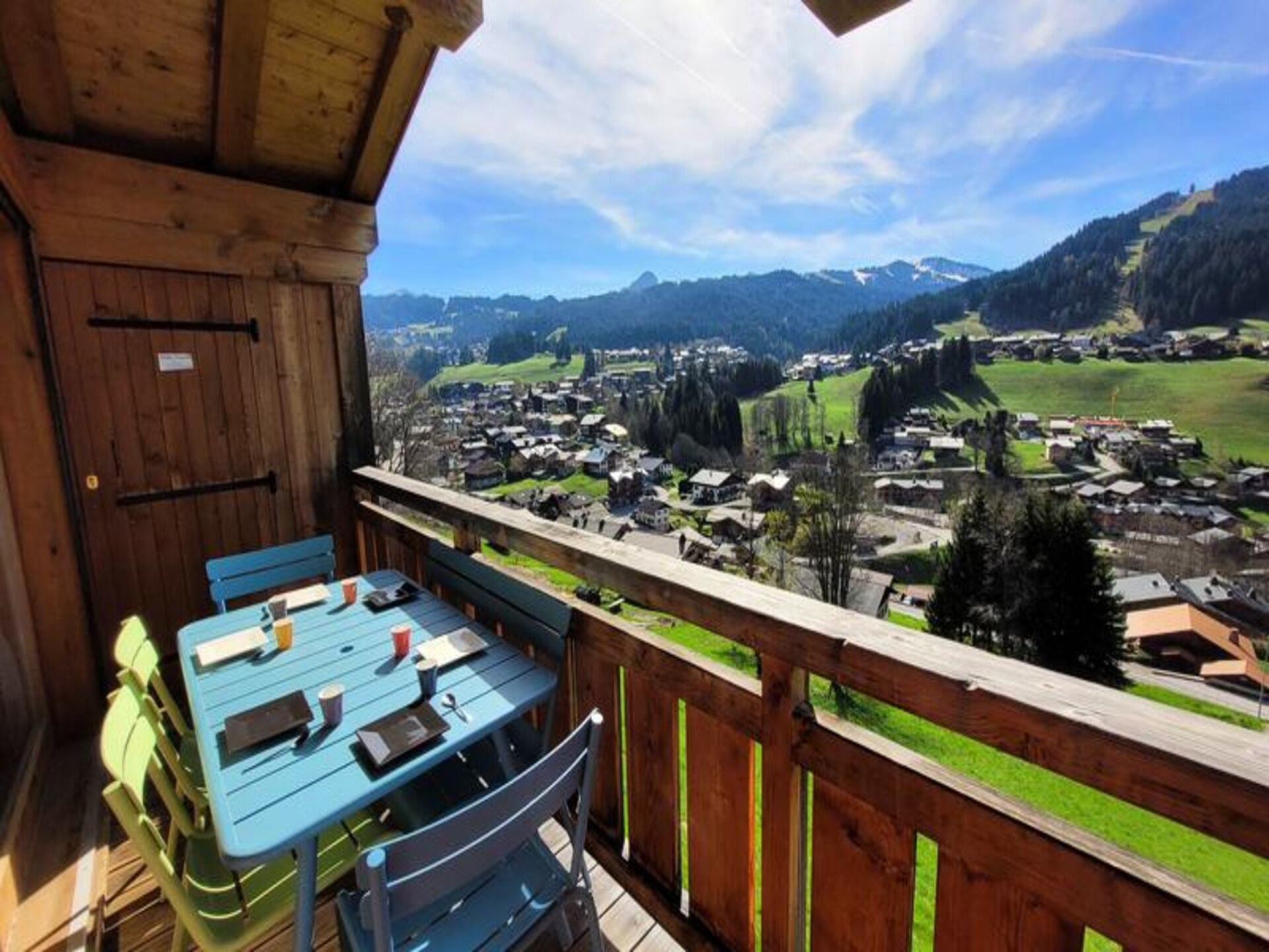 Chalet Chantemerle: Panoramisch appartement met 4 slaapkamers in Les Gets - foto 3