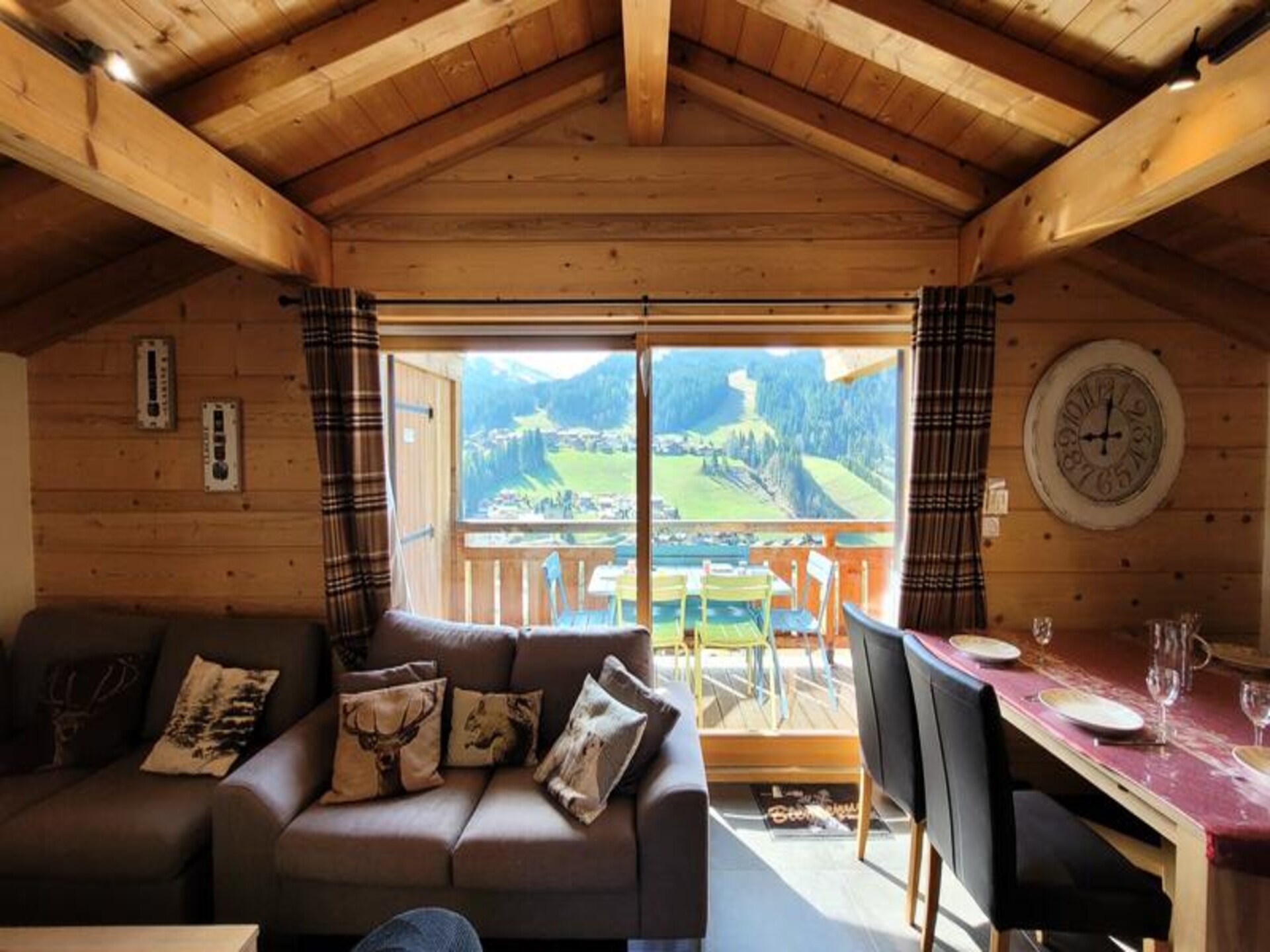 Chalet Chantemerle: Panoramisch appartement met 4 slaapkamers in Les Gets - foto 4
