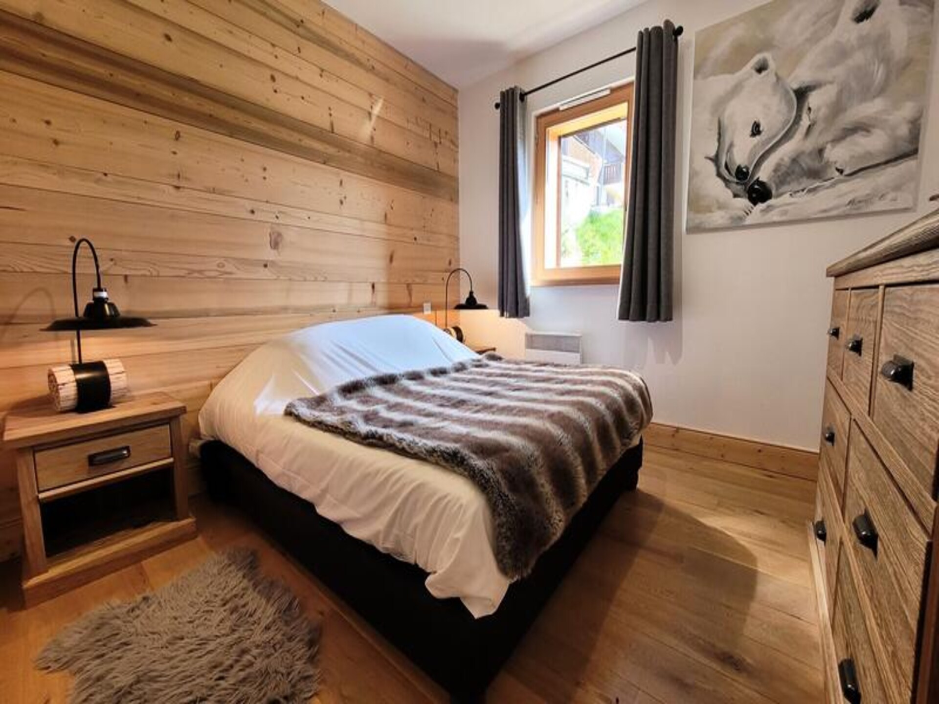 Chalet Chantemerle: Panoramisch appartement met 4 slaapkamers in Les Gets - foto 12