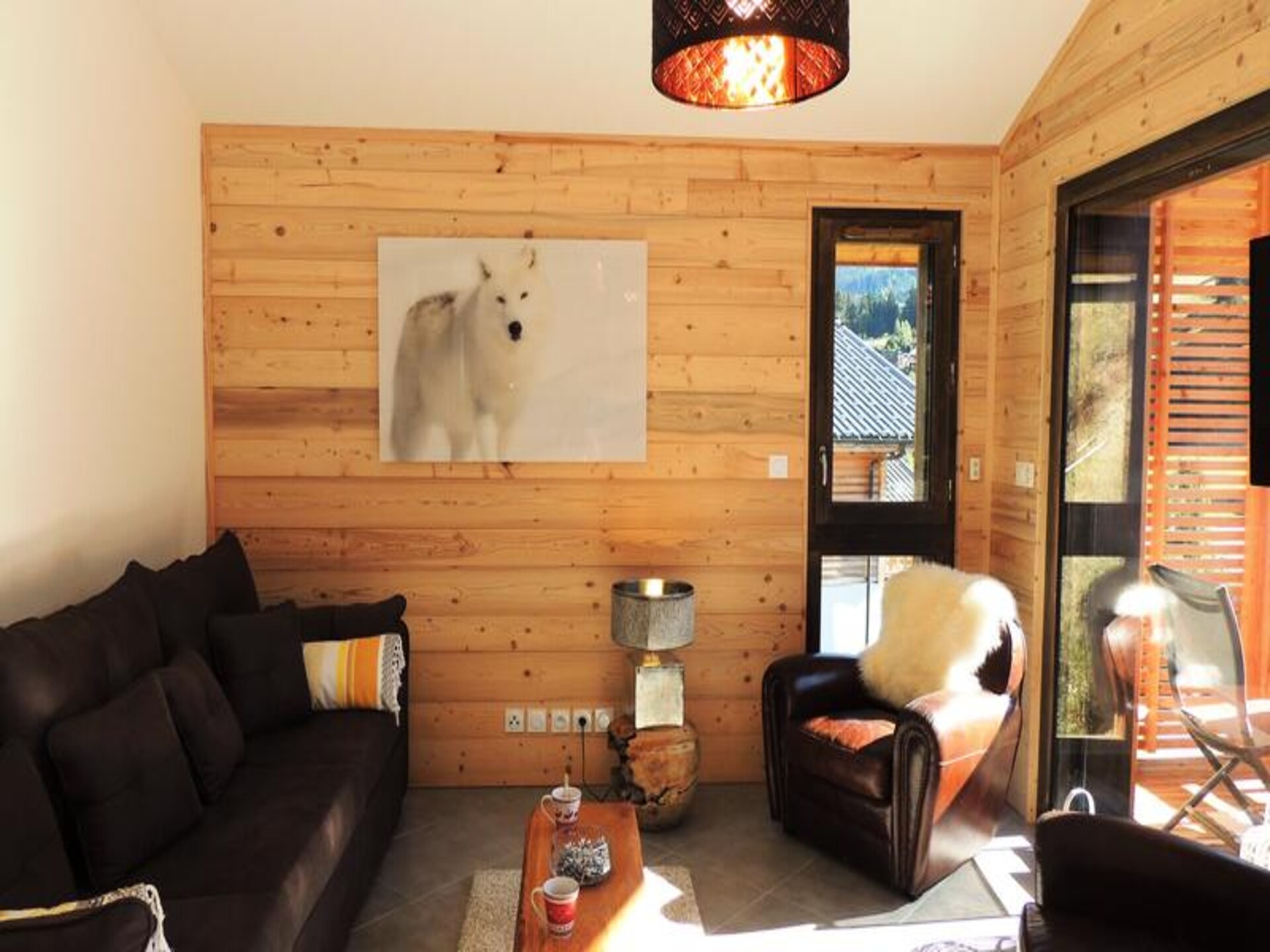 Duplex appartement met panoramisch uitzicht op de pistes in Les Gets - foto 14