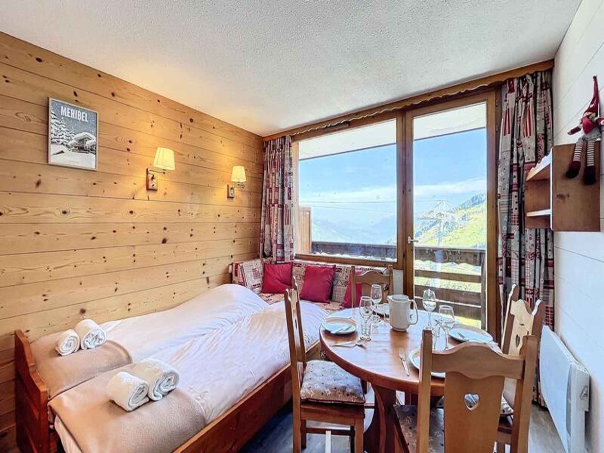 Appartement op 10e verdieping met panoramisch dalzicht en directe ski-toegang - foto 8