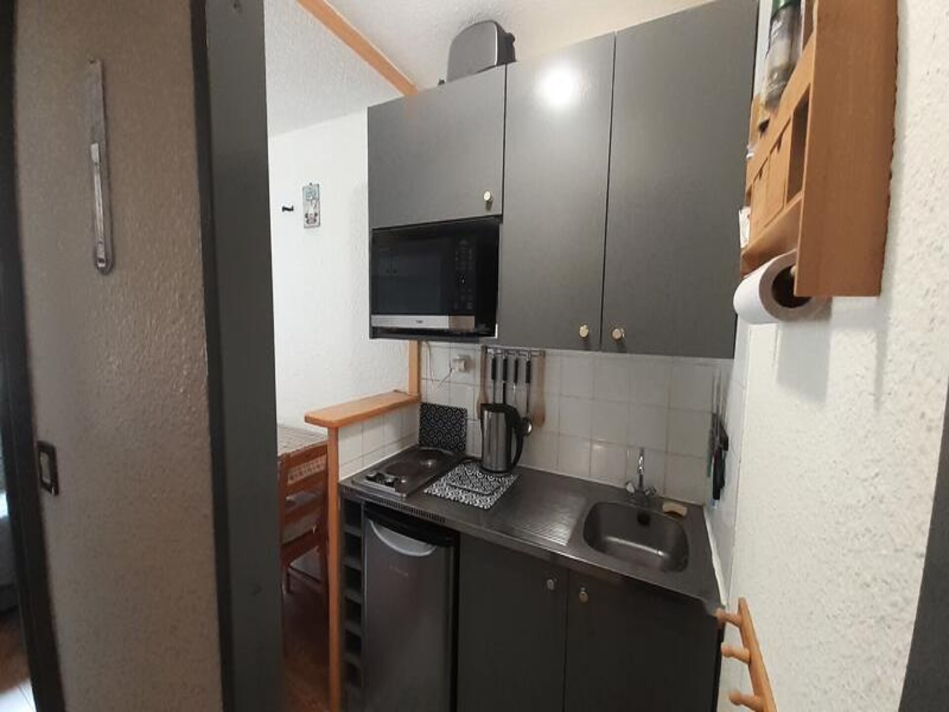 Knusse studio in Valfréjus, 20 meter van de piste - foto 5