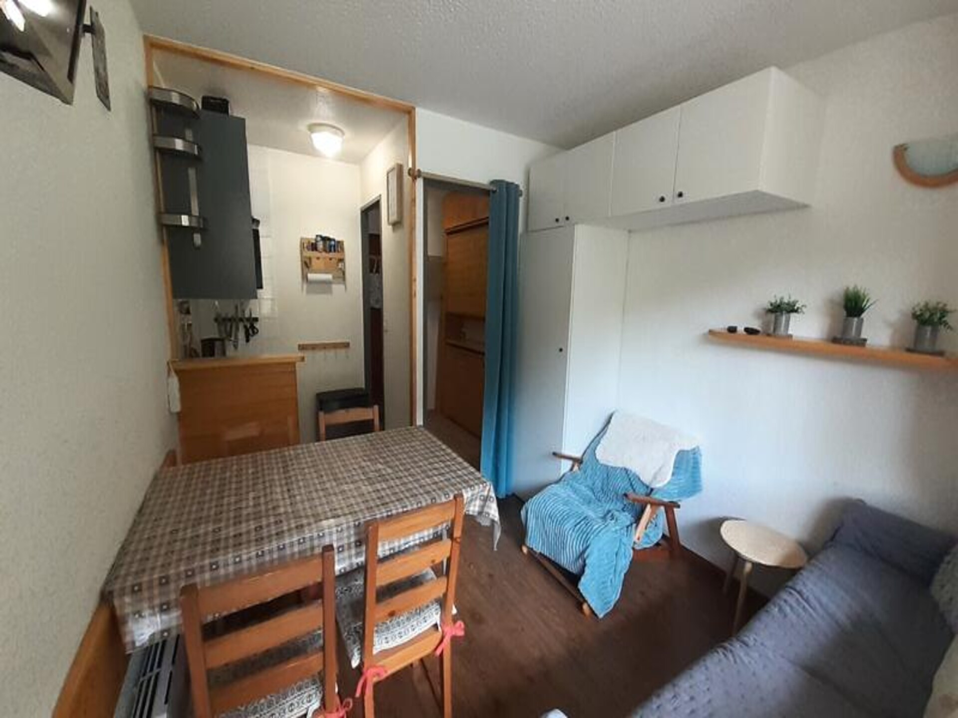 Knusse studio in Valfréjus, 20 meter van de piste - foto 9