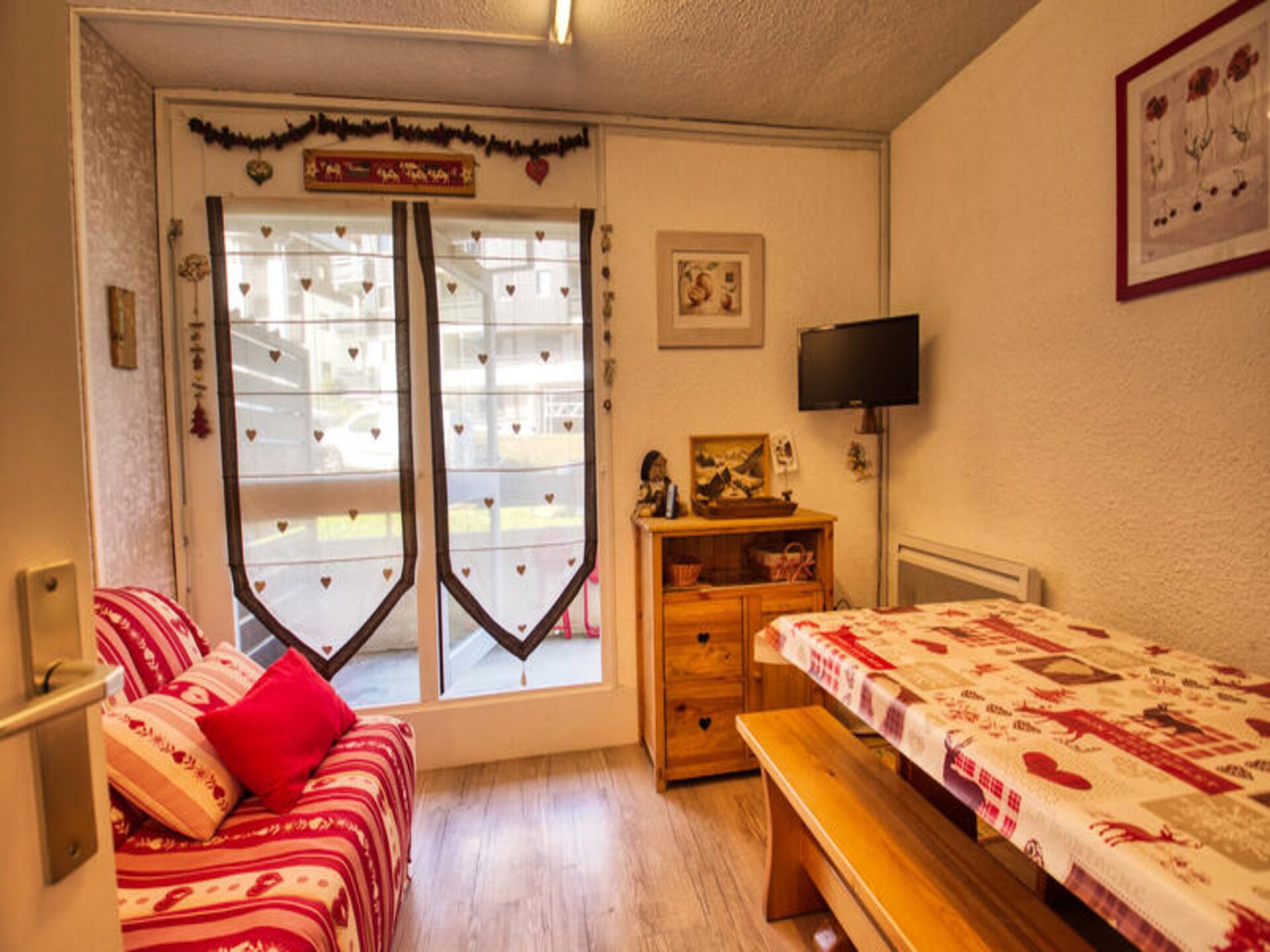 Knusse studio aan de piste in Morillon 1100 voor 4 personen - foto 5