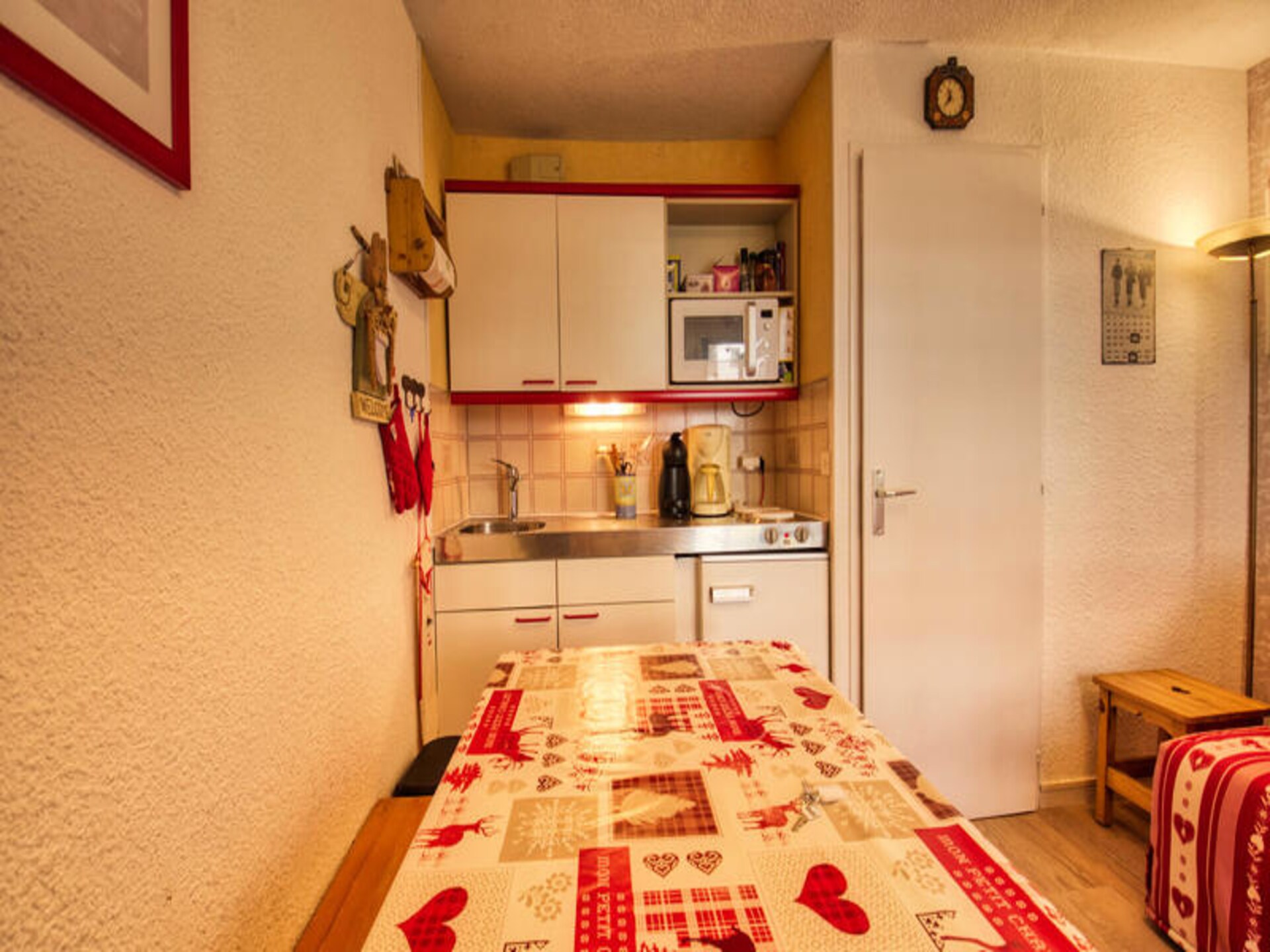 Knusse studio aan de piste in Morillon 1100 voor 4 personen - foto 7