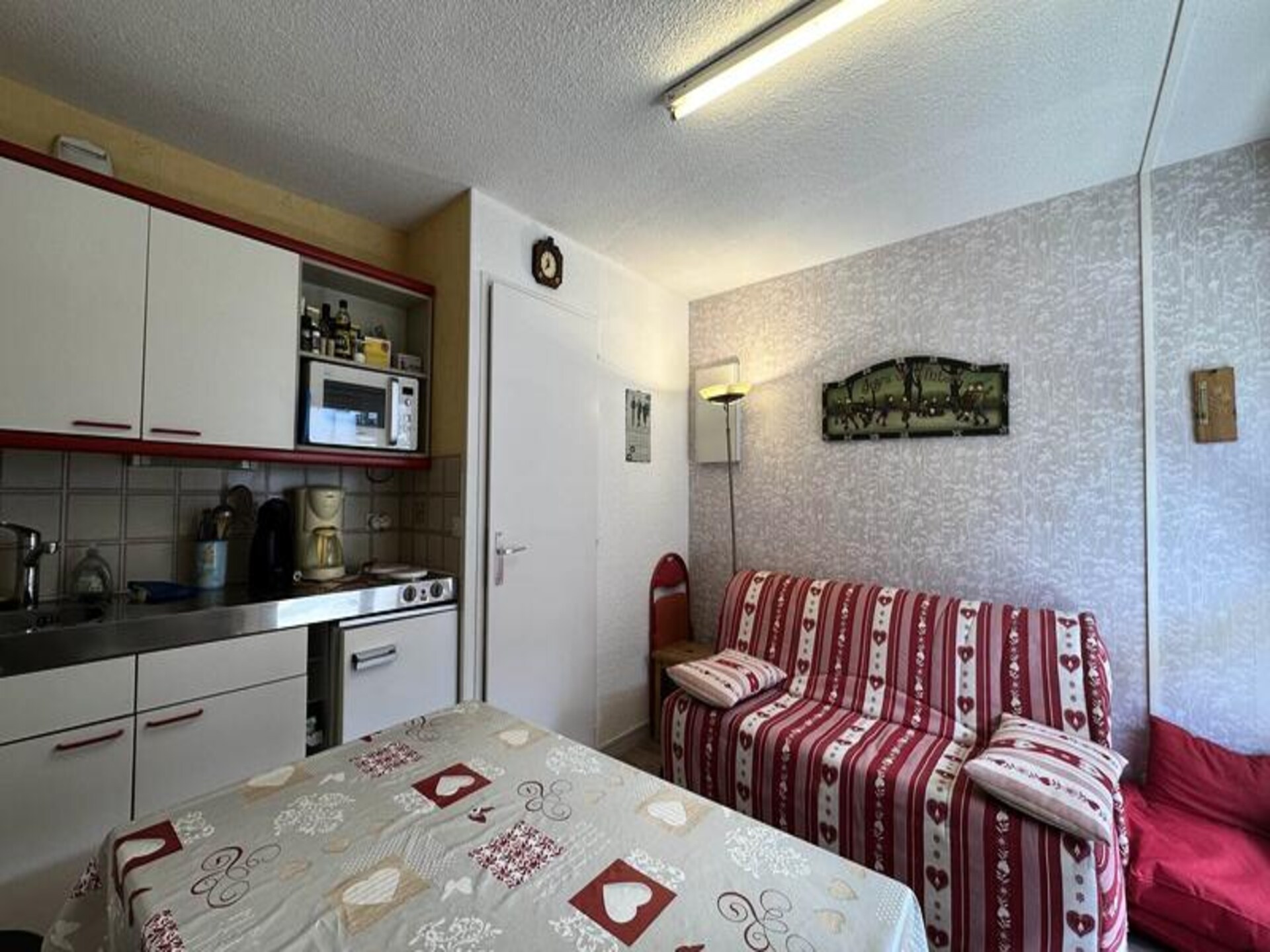 Knusse studio aan de piste in Morillon 1100 voor 4 personen - foto 11