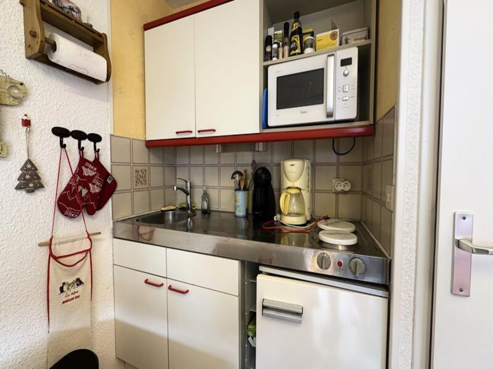 Knusse studio aan de piste in Morillon 1100 voor 4 personen - foto 12