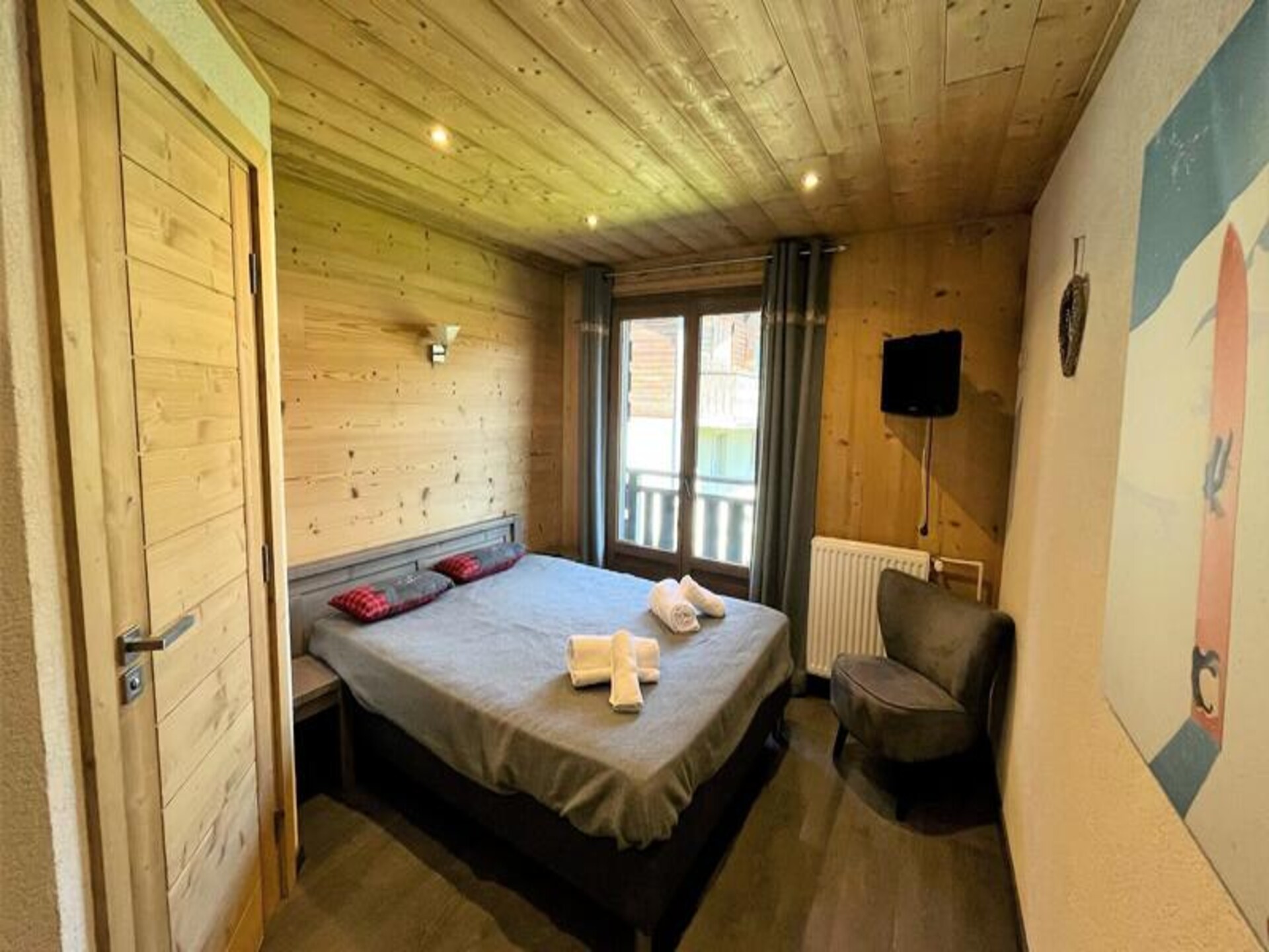 Appartement in het hart van Les Gets, 150m van de piste - foto 3
