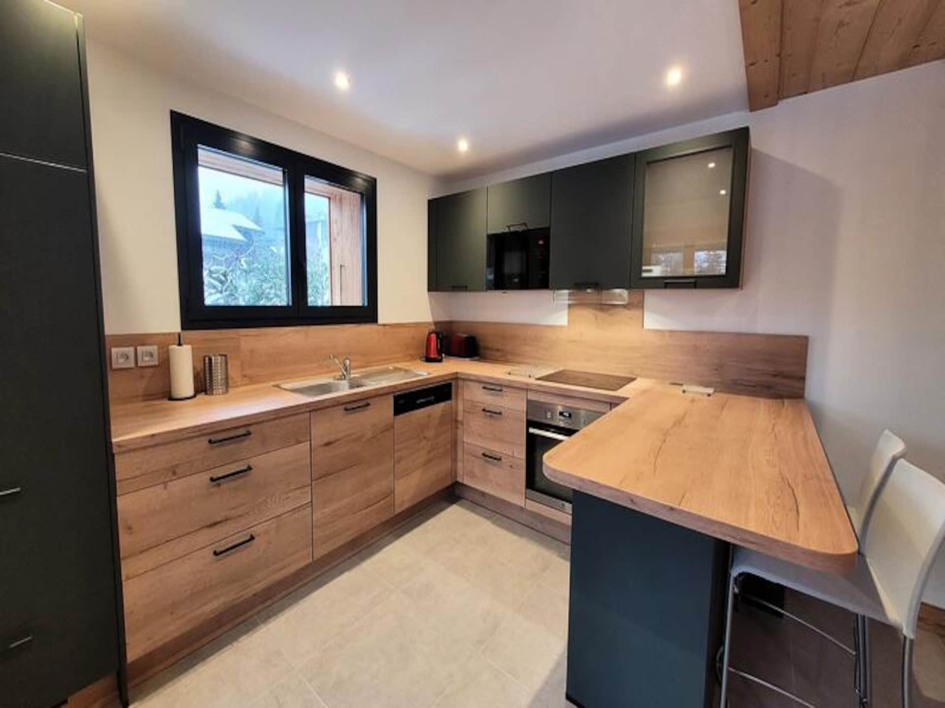 Licht appartement op 50m van de pistes met balkon in Les Gets - foto 7